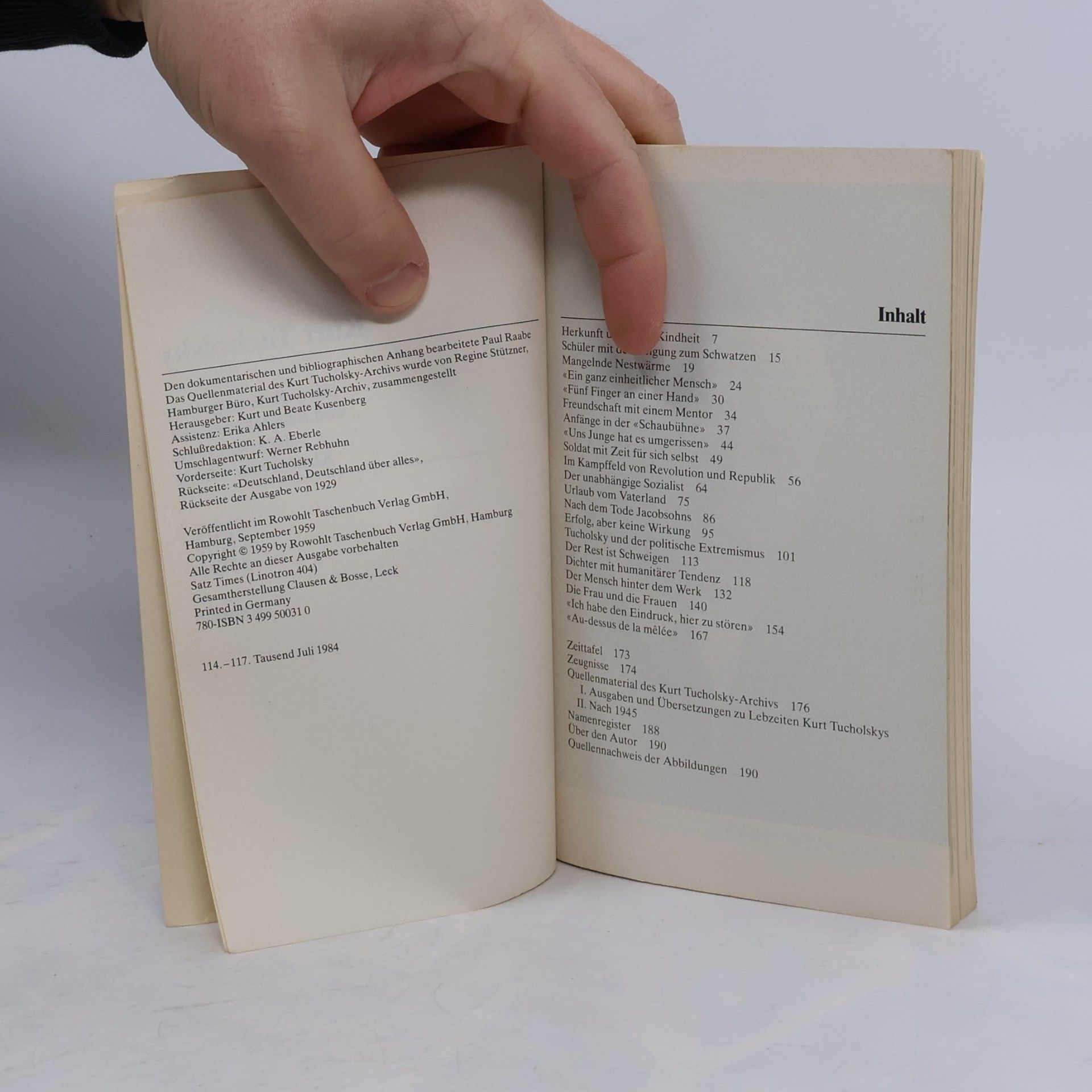 Klaus-Peter Schulz Tucholsky