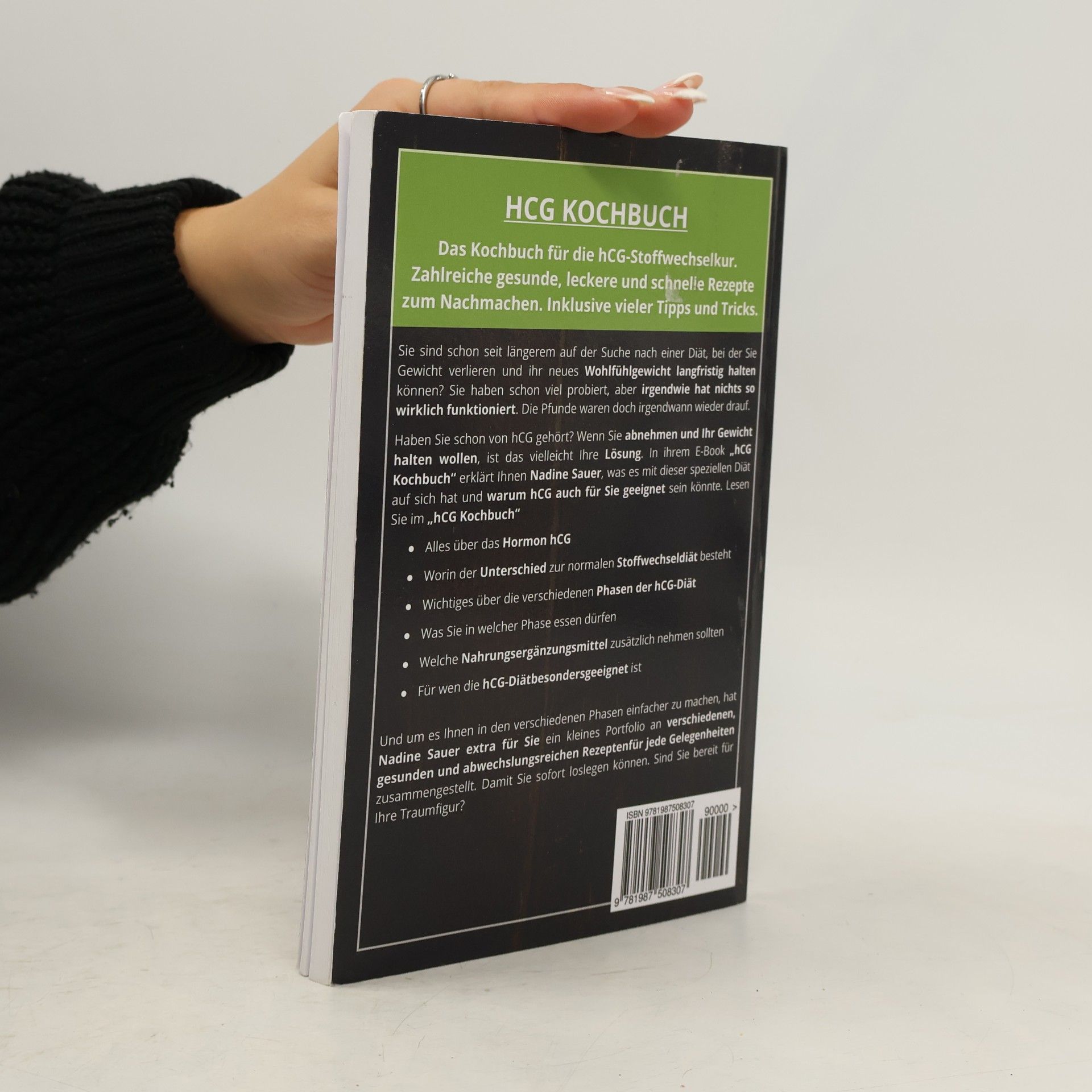 Nadine Sauer HCG Kochbuch