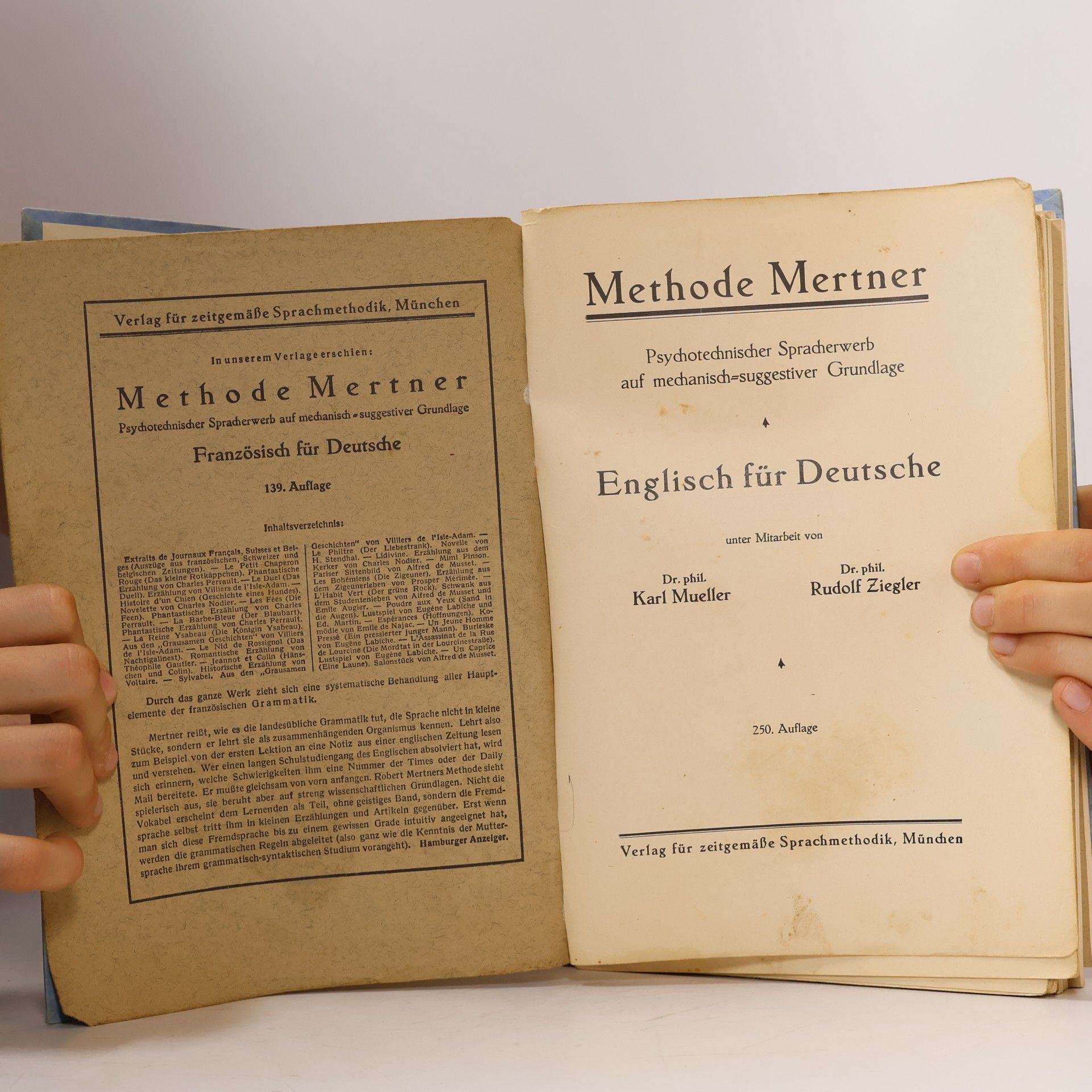 Mertner Methode Mertner: Englisch
