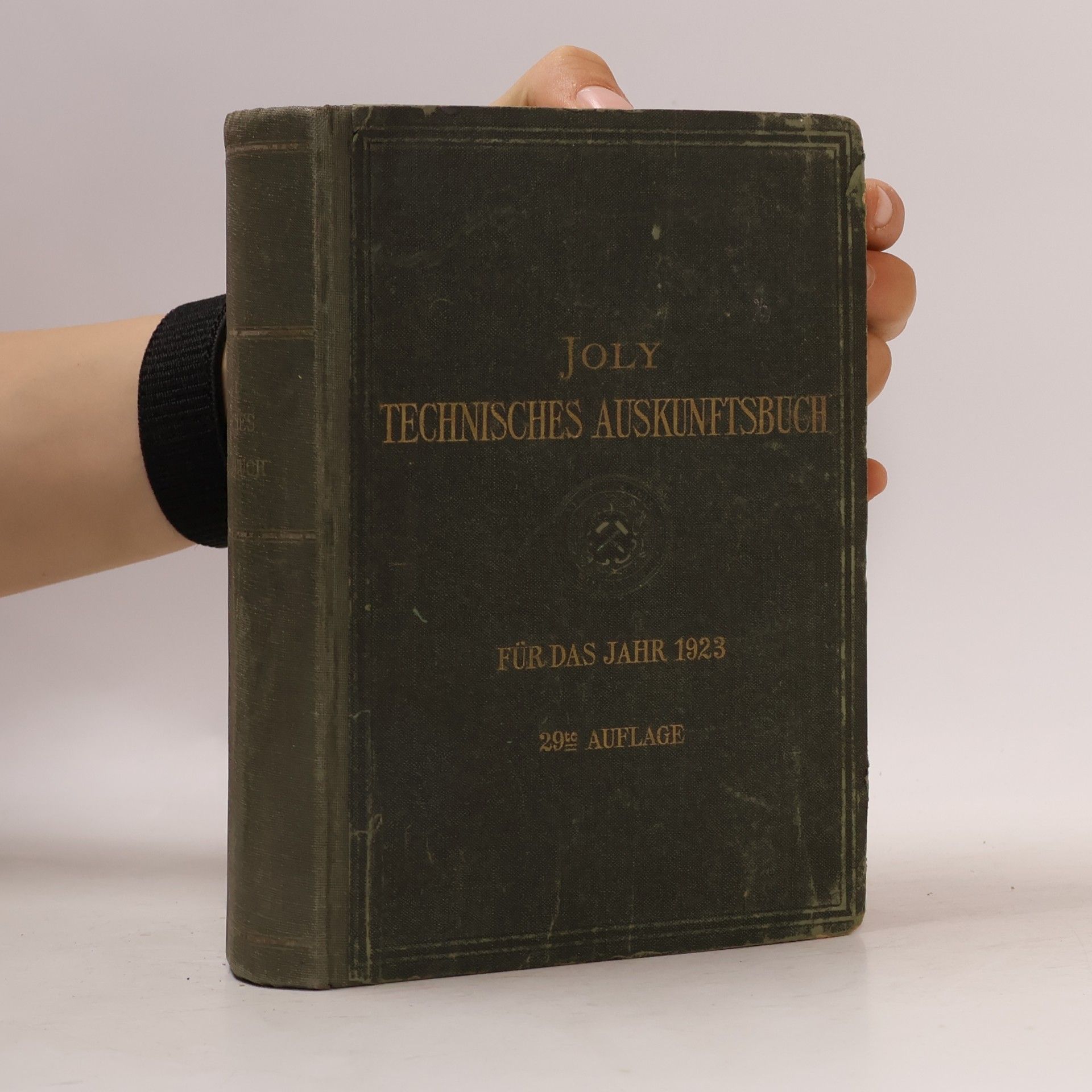 Hubert Joly Technisches Auskunftsbuch für das Jahr 1923