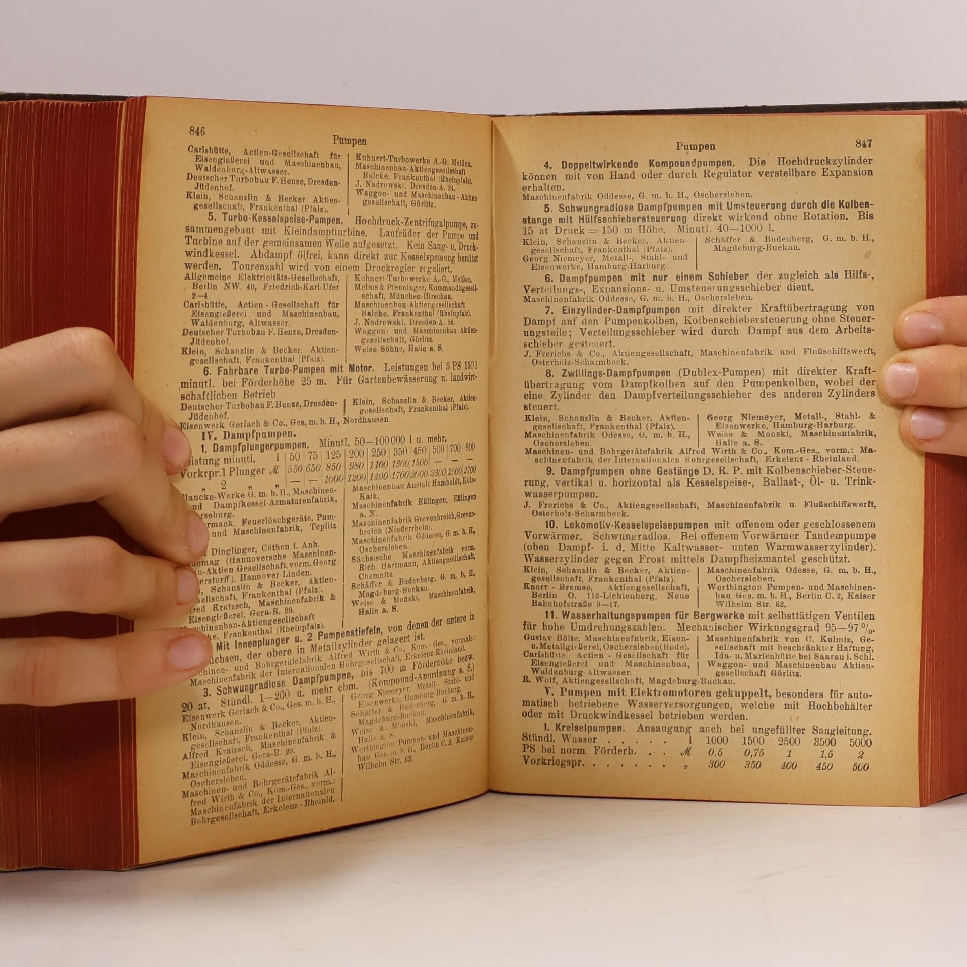 Hubert Joly Technisches Auskunftsbuch für das Jahr 1923