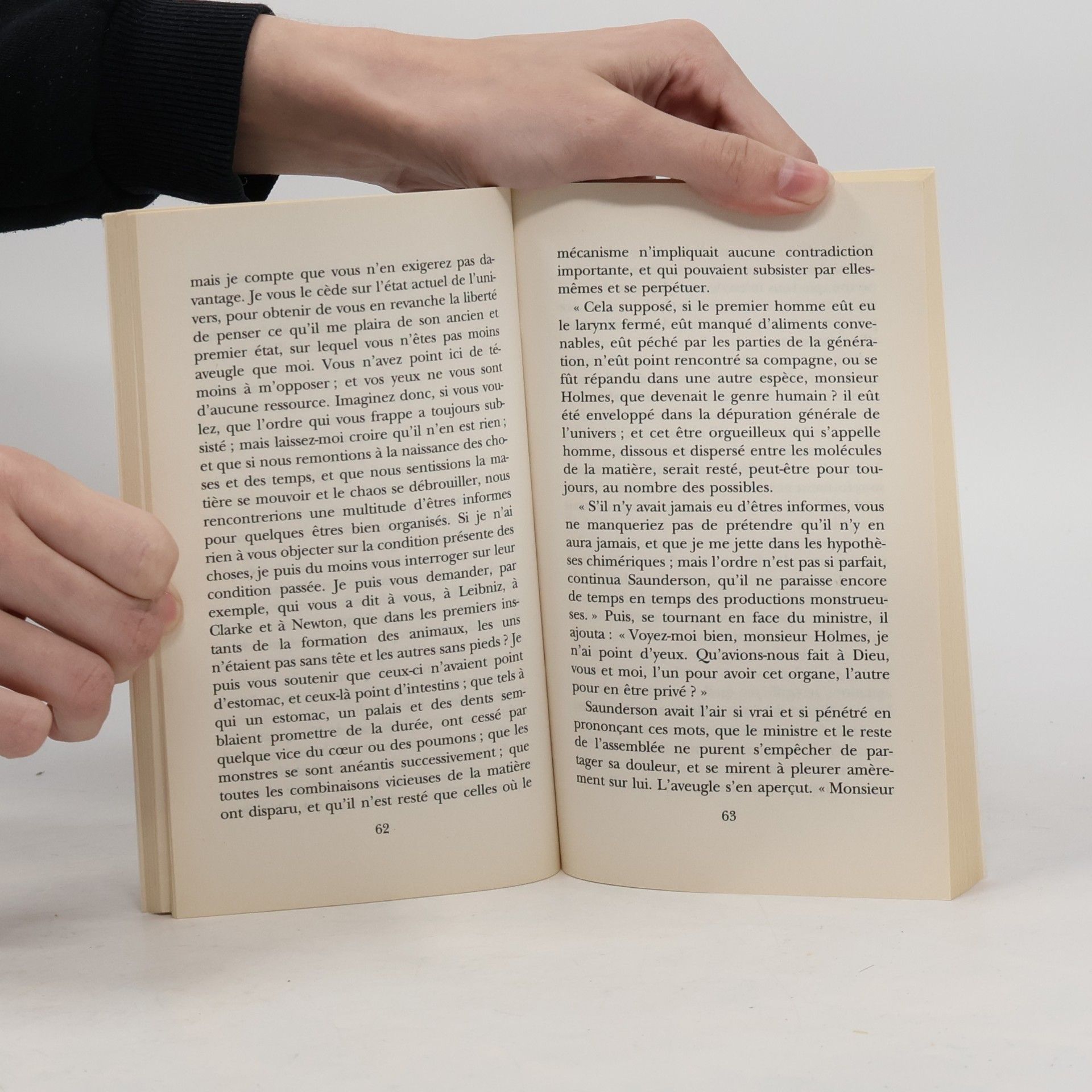 Denis Diderot Lettre sur les aveugles