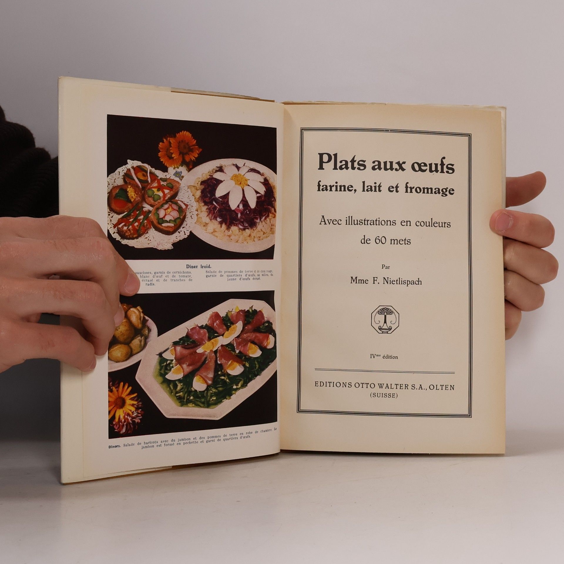 Mme F. Nietlispach Plats aux oeufs