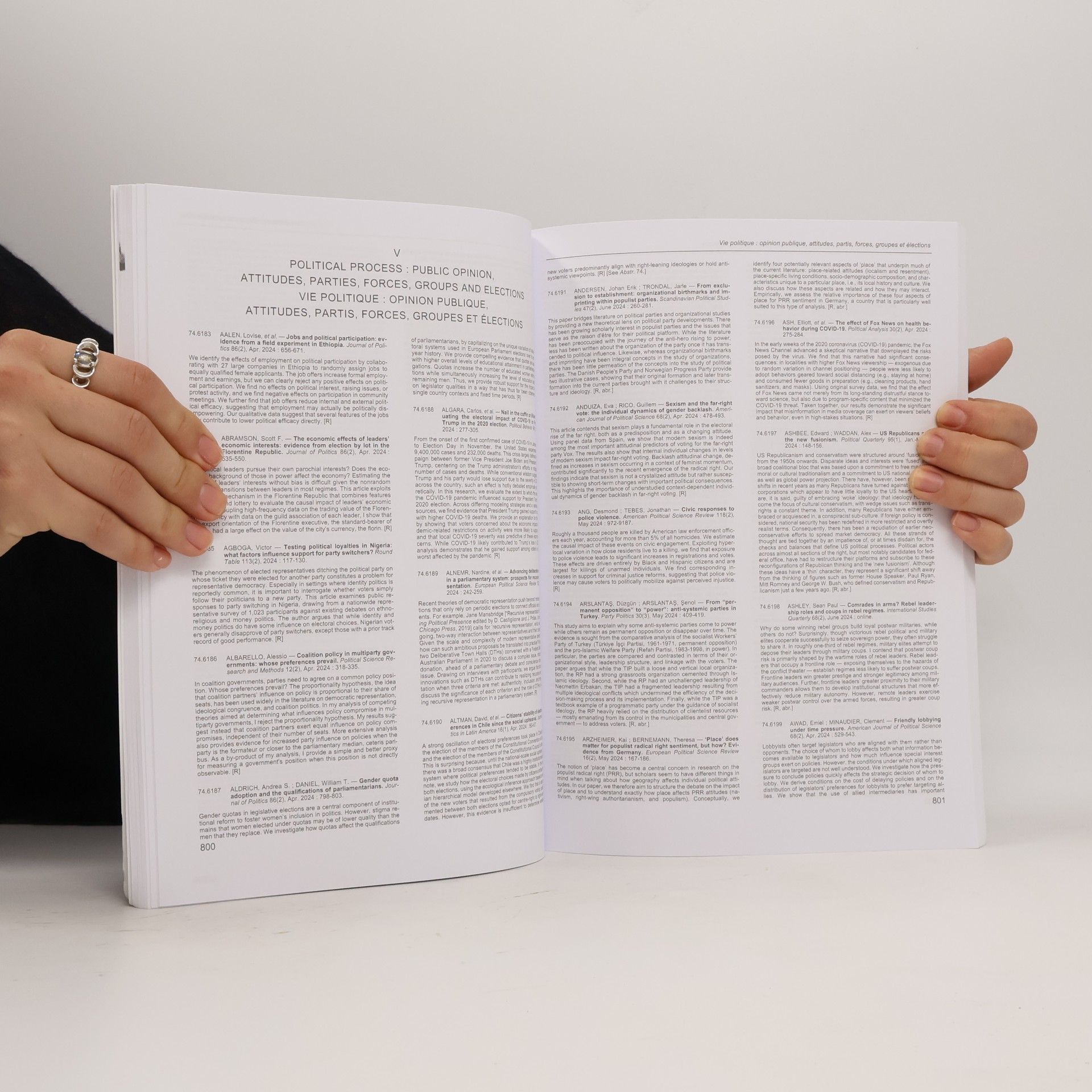 Autorenkollektiv International Political Science Abstracts. Vol. 74, Number 5