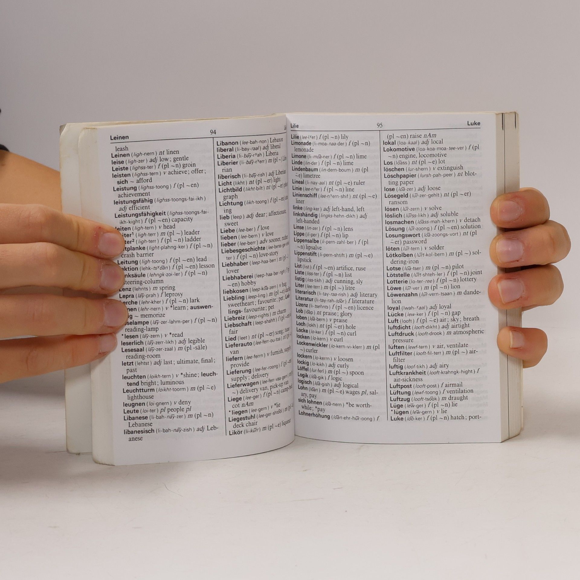 Berlitz Publishing Company Berlitz German-English Dictionary/Wörterbuch Englisch-Deutsch