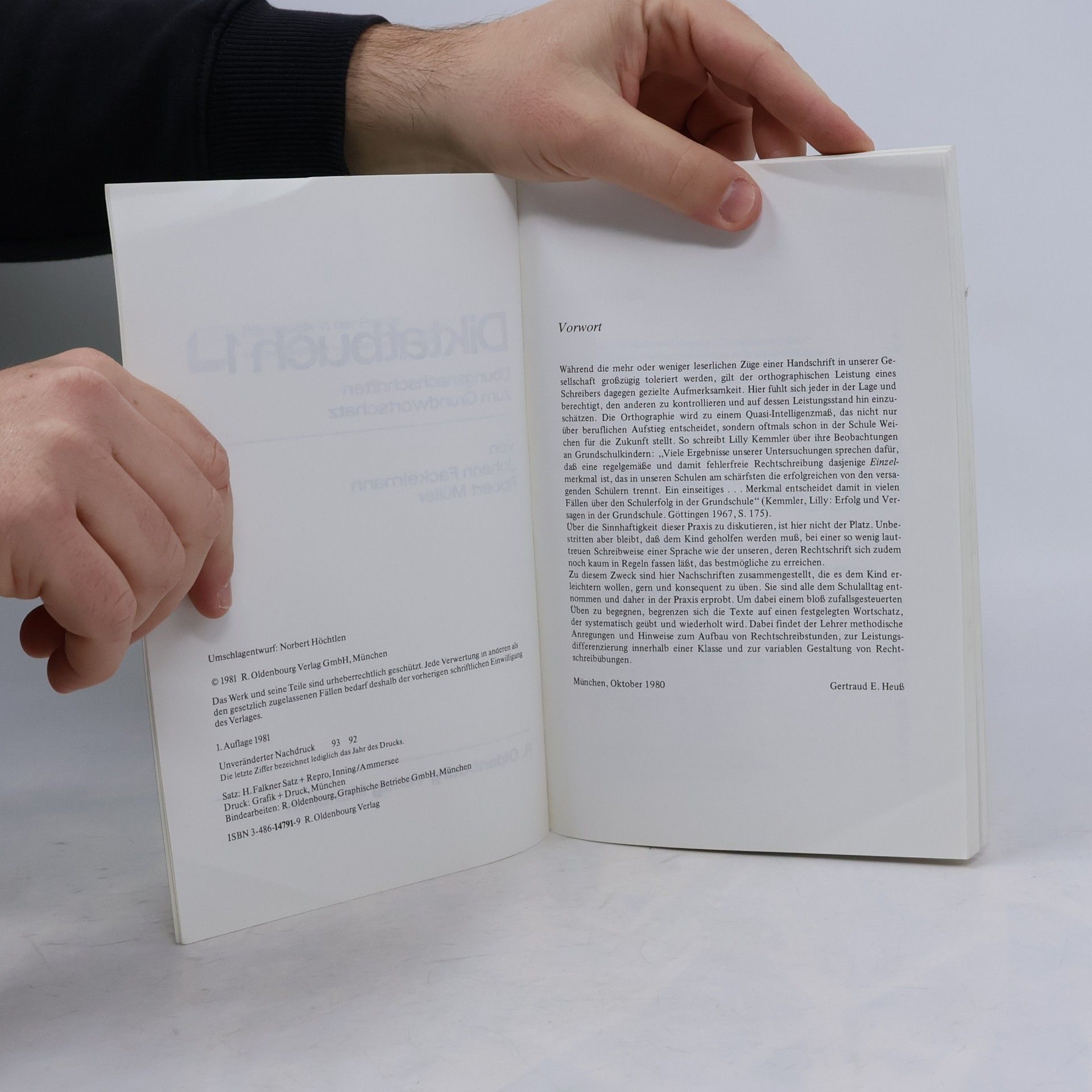Johann Fackelmann Diktatbuch 1