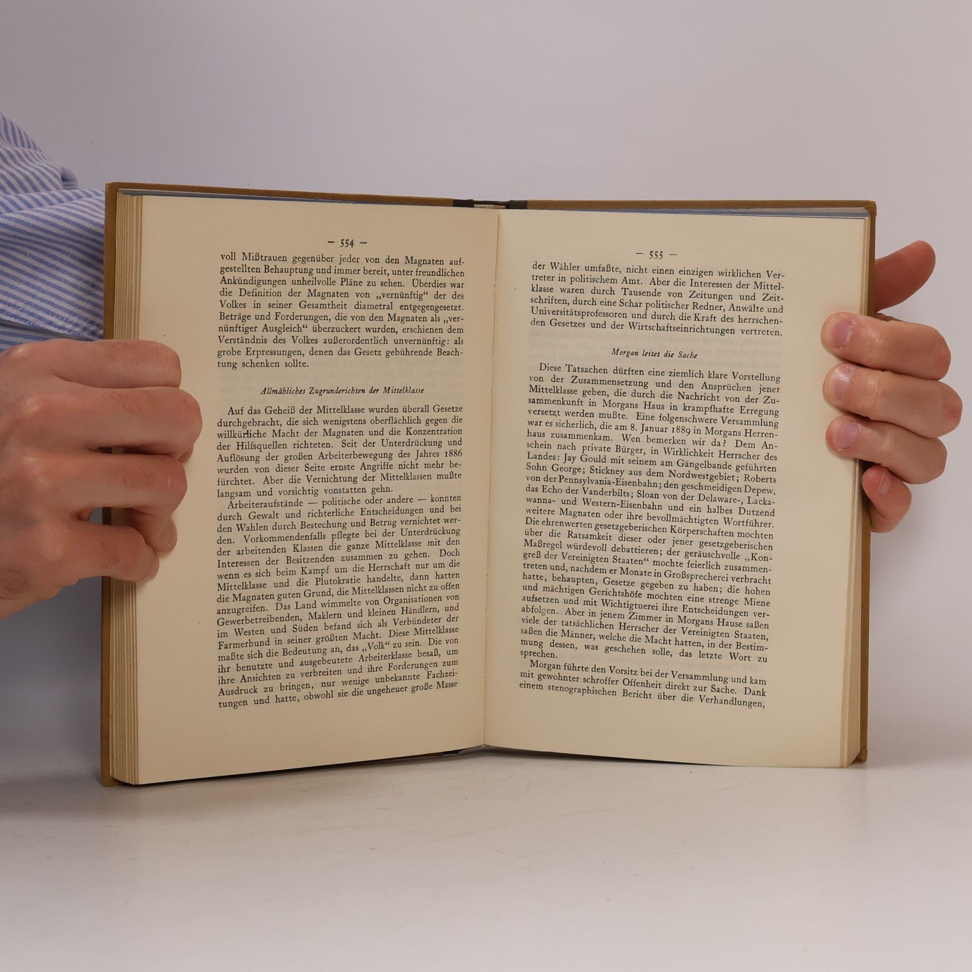 Gustavus Myers Geschichte der grossen amerikanischen Vermögen
