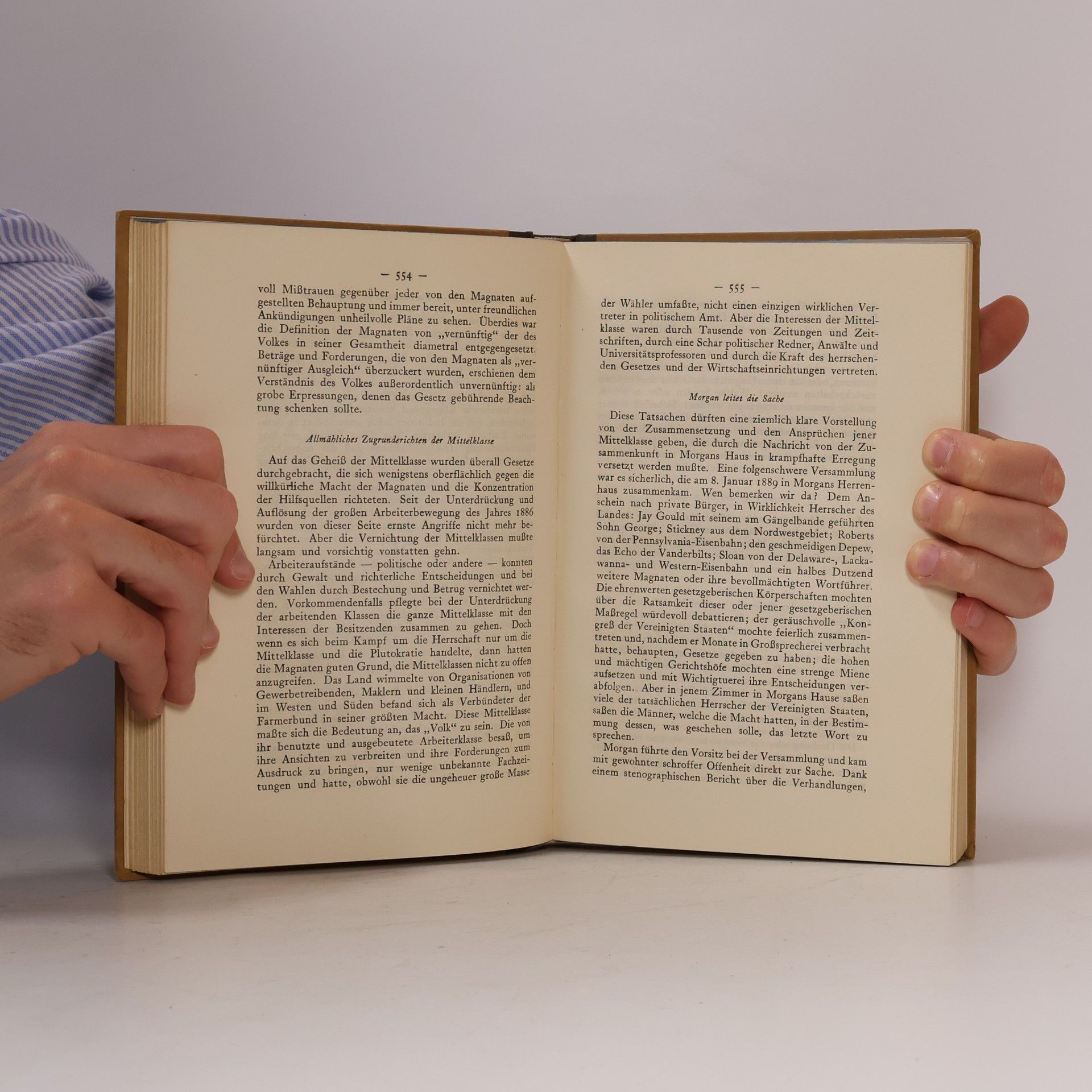 Gustavus Myers Geschichte der grossen amerikanischen Vermögen