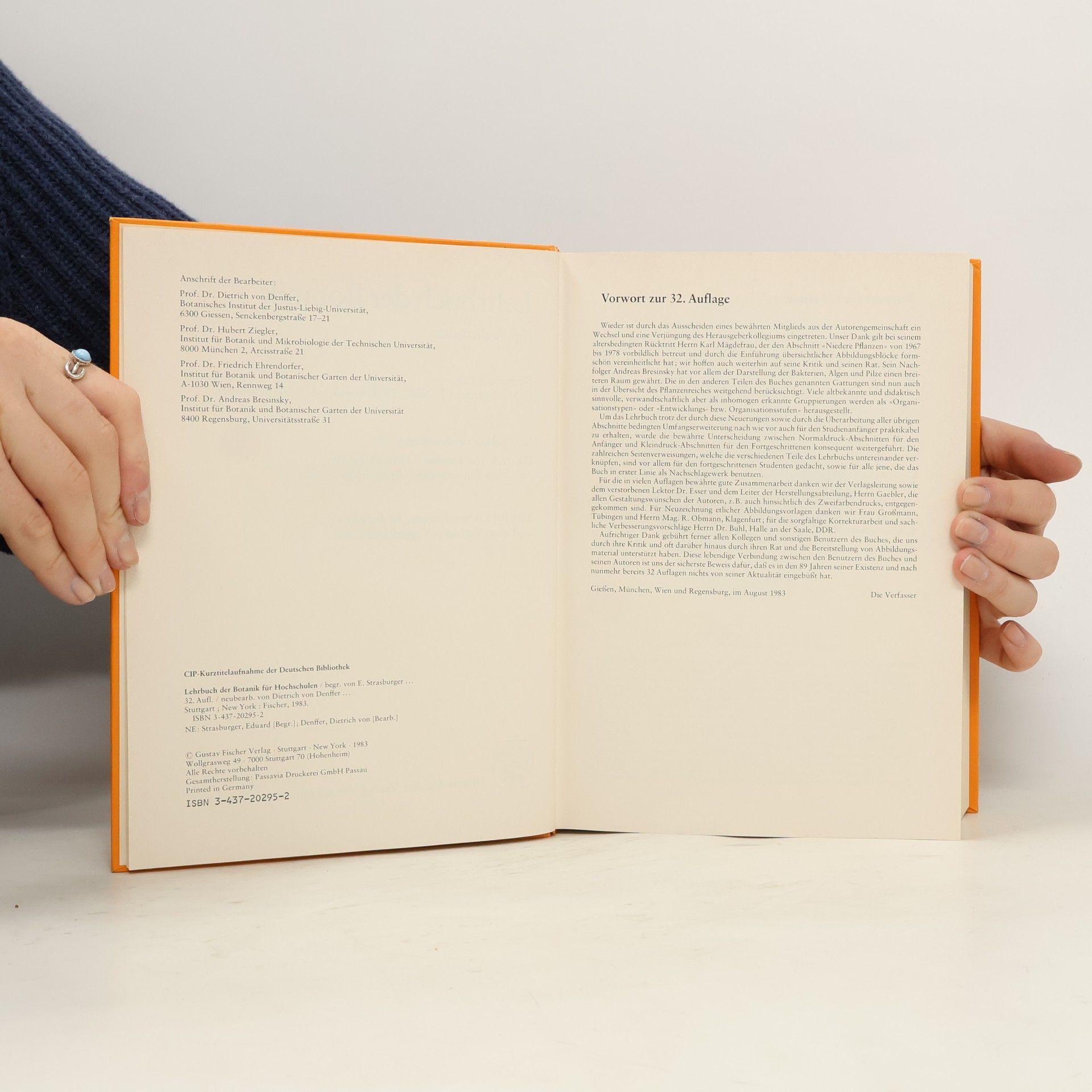 Autorenkollektiv Lehrbuch der Botanik
