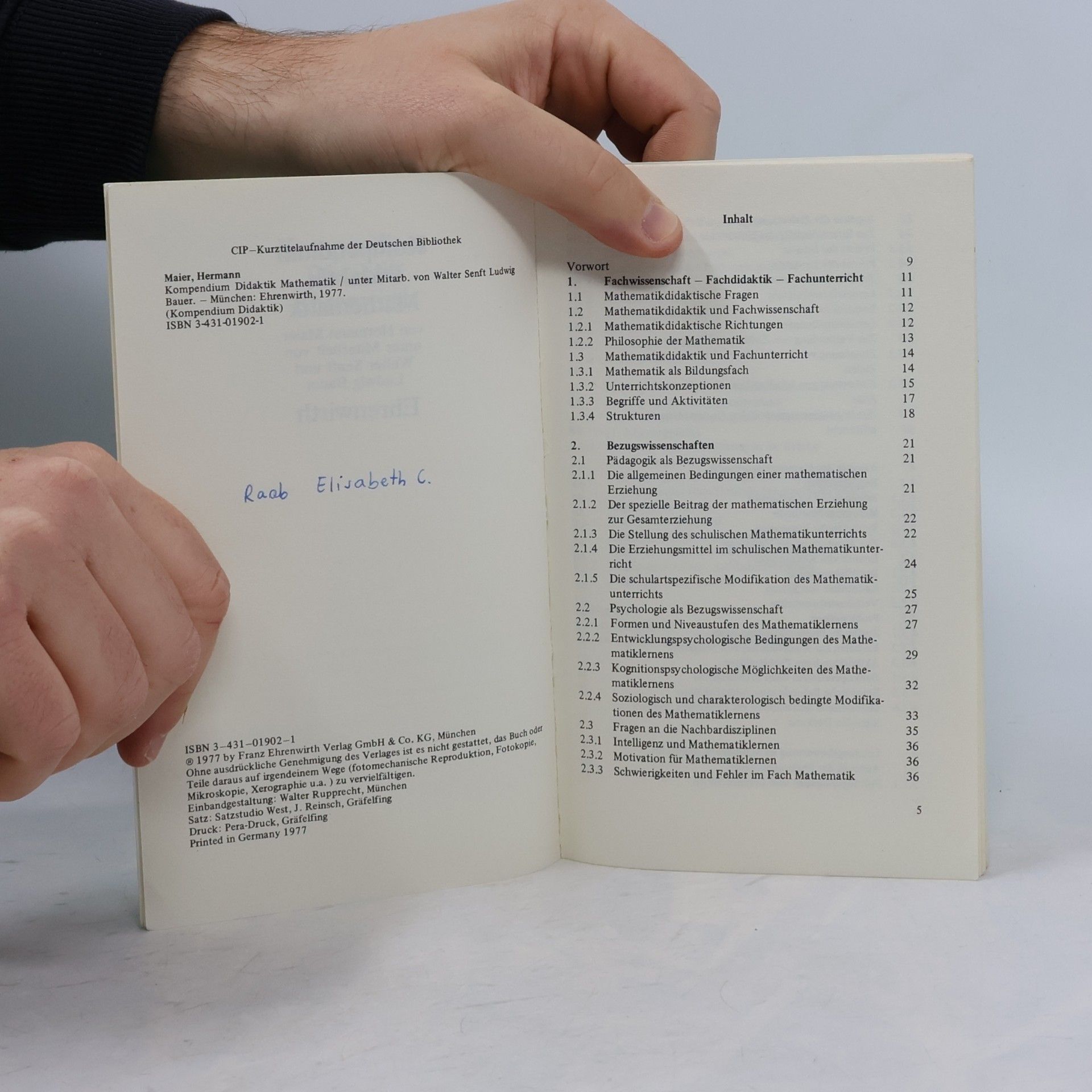 Hermann Maier Mathematik