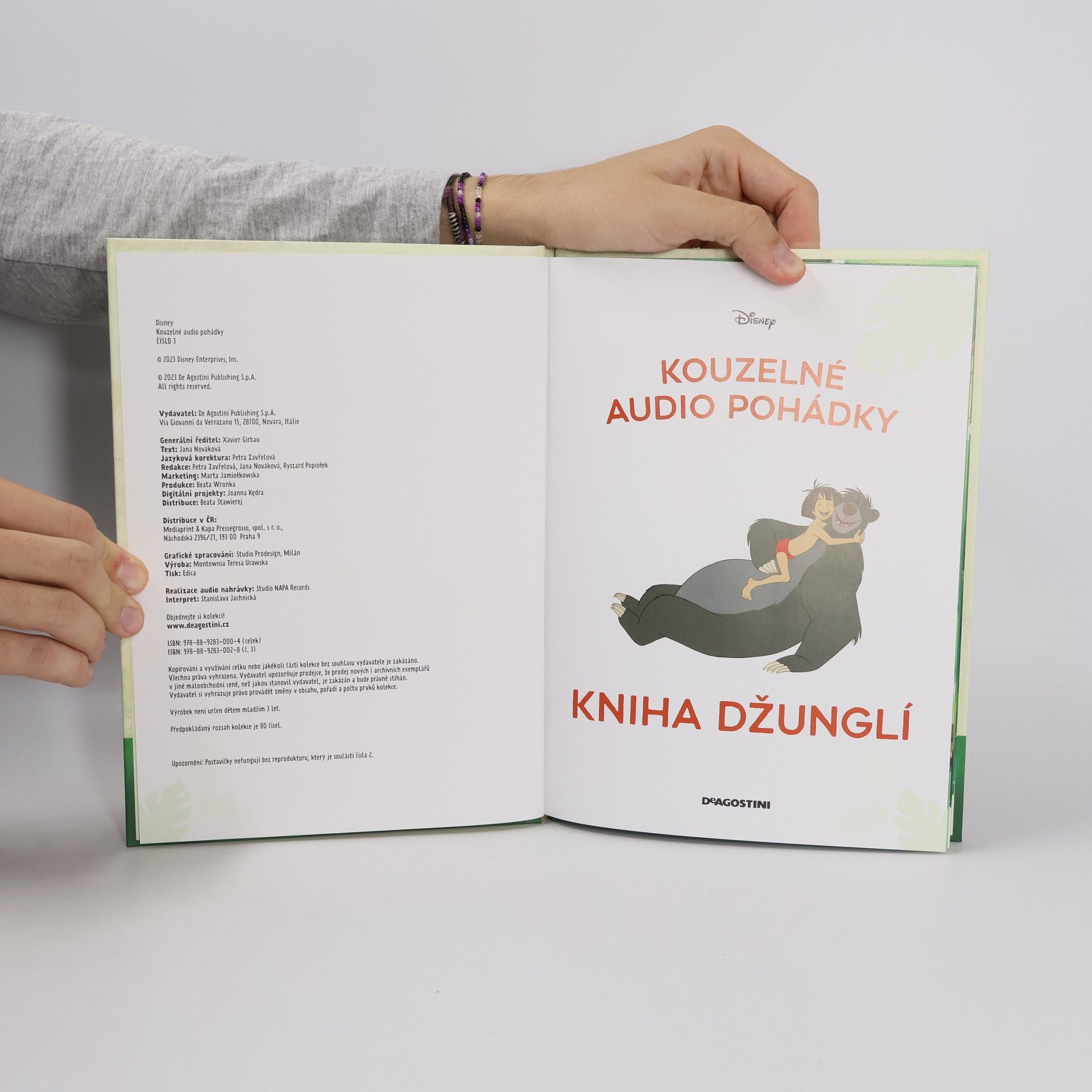 Jana Nováková Kouzelné audio pohádky Kniha džunglí