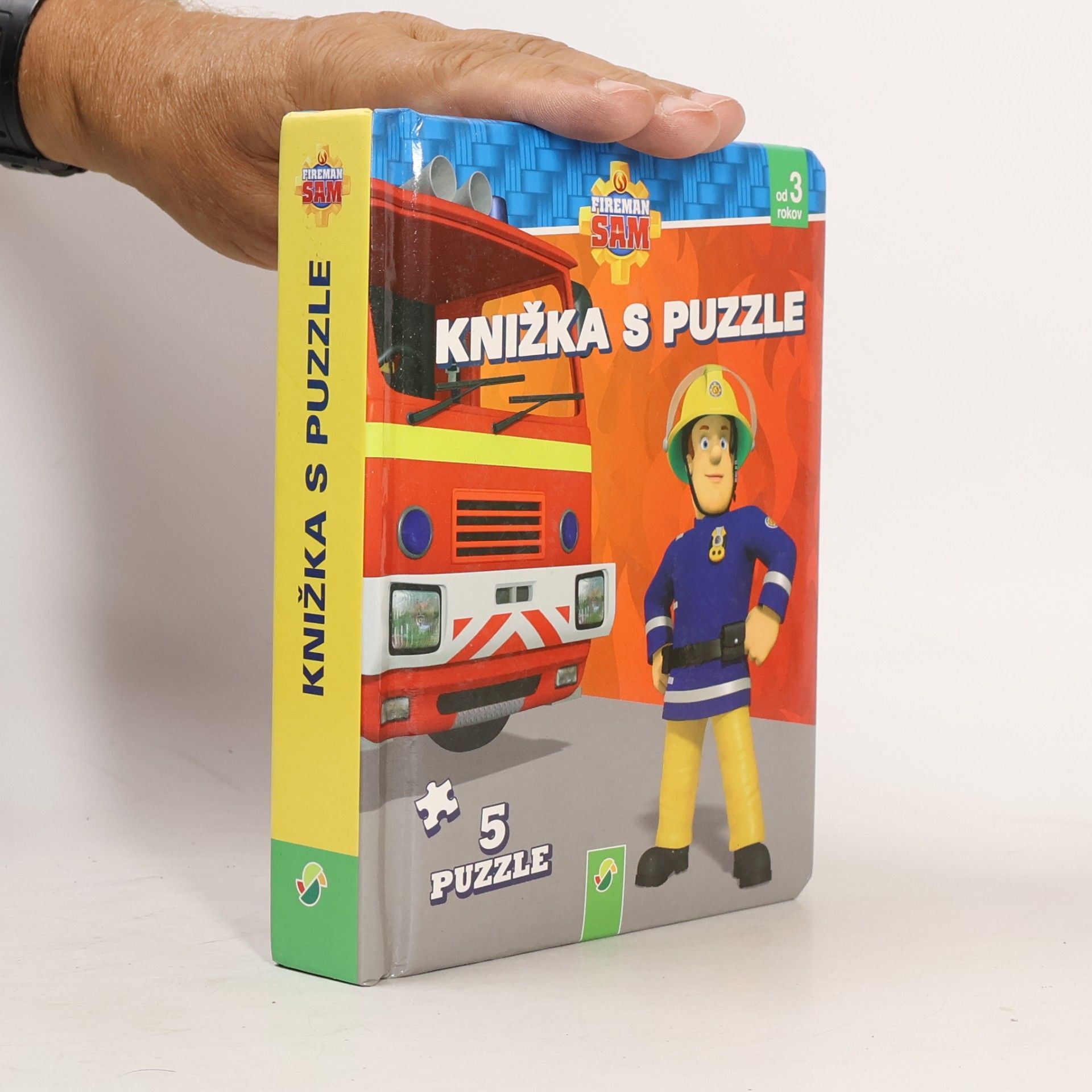 Laura Teller Fireman Sam. Knižka s puzzle