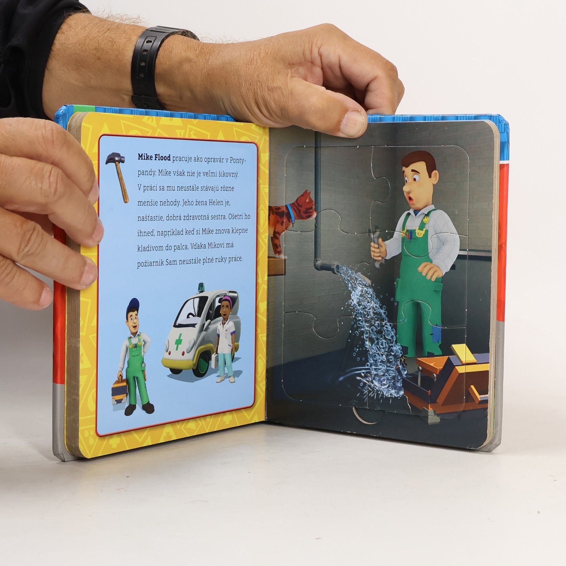 Laura Teller Fireman Sam. Knižka s puzzle