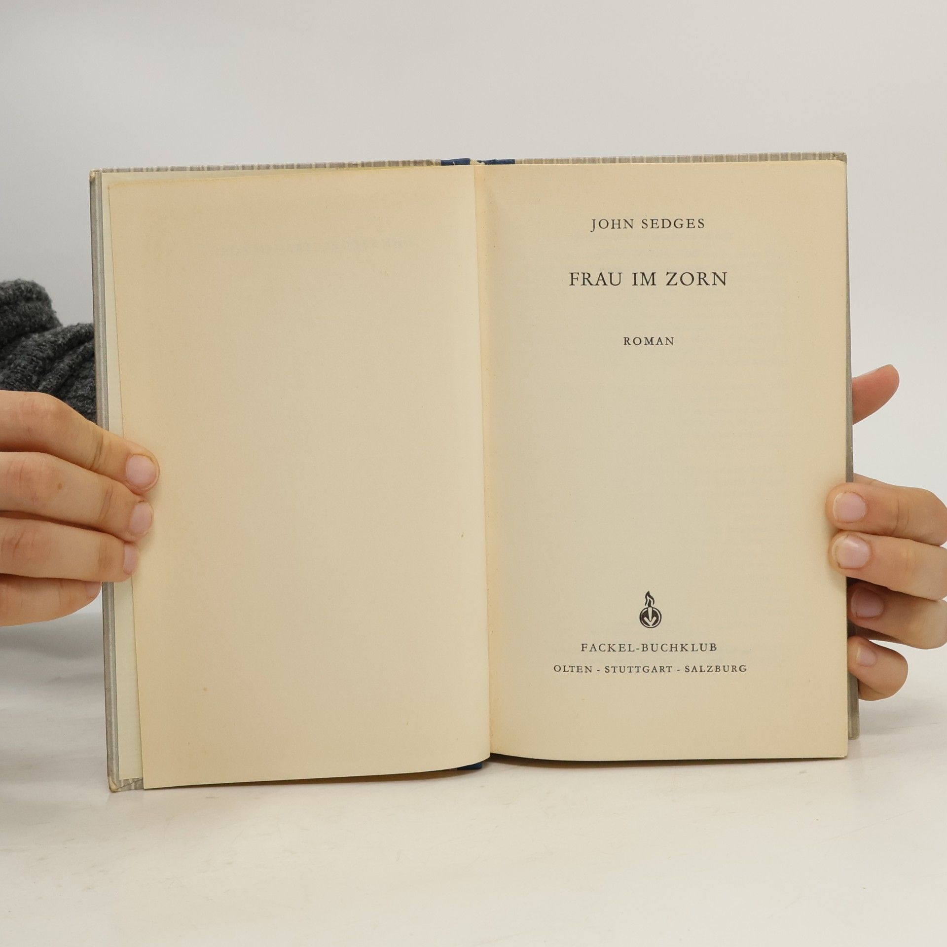 John Sedges Frau im Zorn