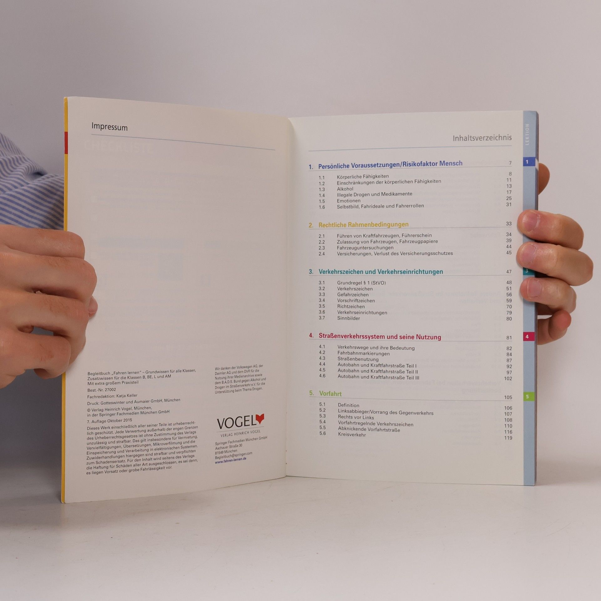 Autorenkollektiv Das Begleitbuch zur Führerscheinausbildung 3