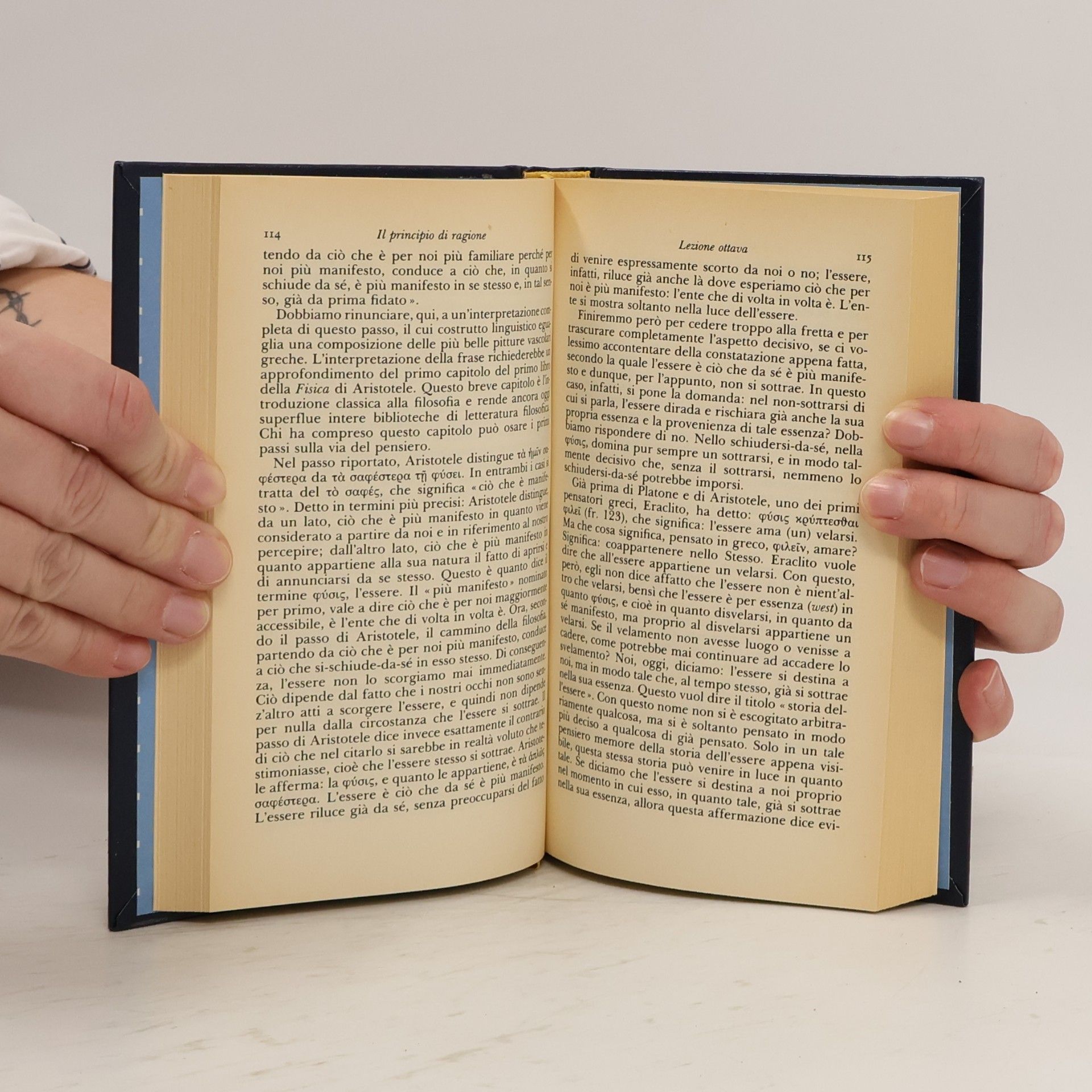Martin Heidegger Il principio di ragione