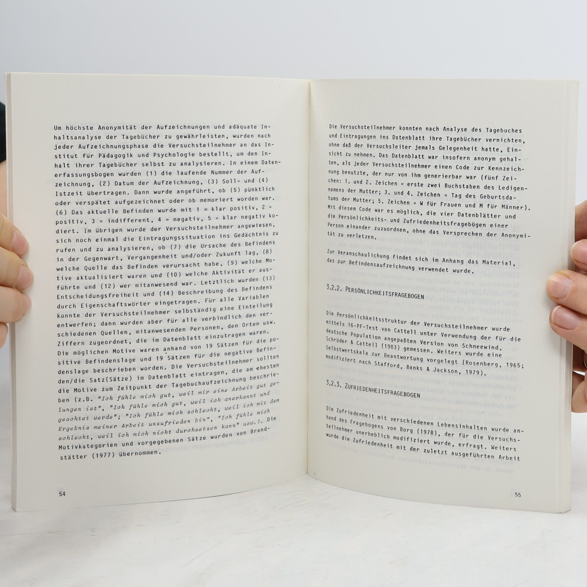 Erich Kirchler Sozialwissenschaftliche Materialien: Arbeitslosigkeit und Alltagsbefinden