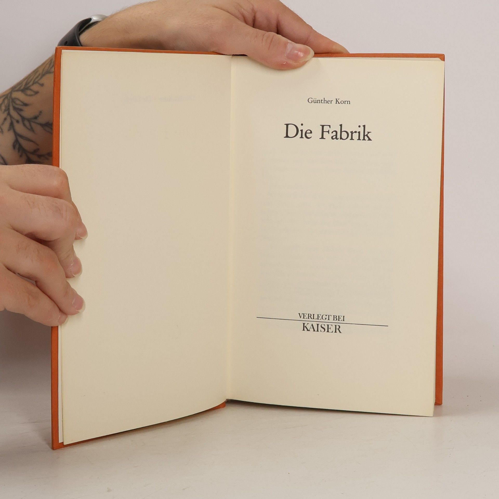 Günther Korn Die Fabrik