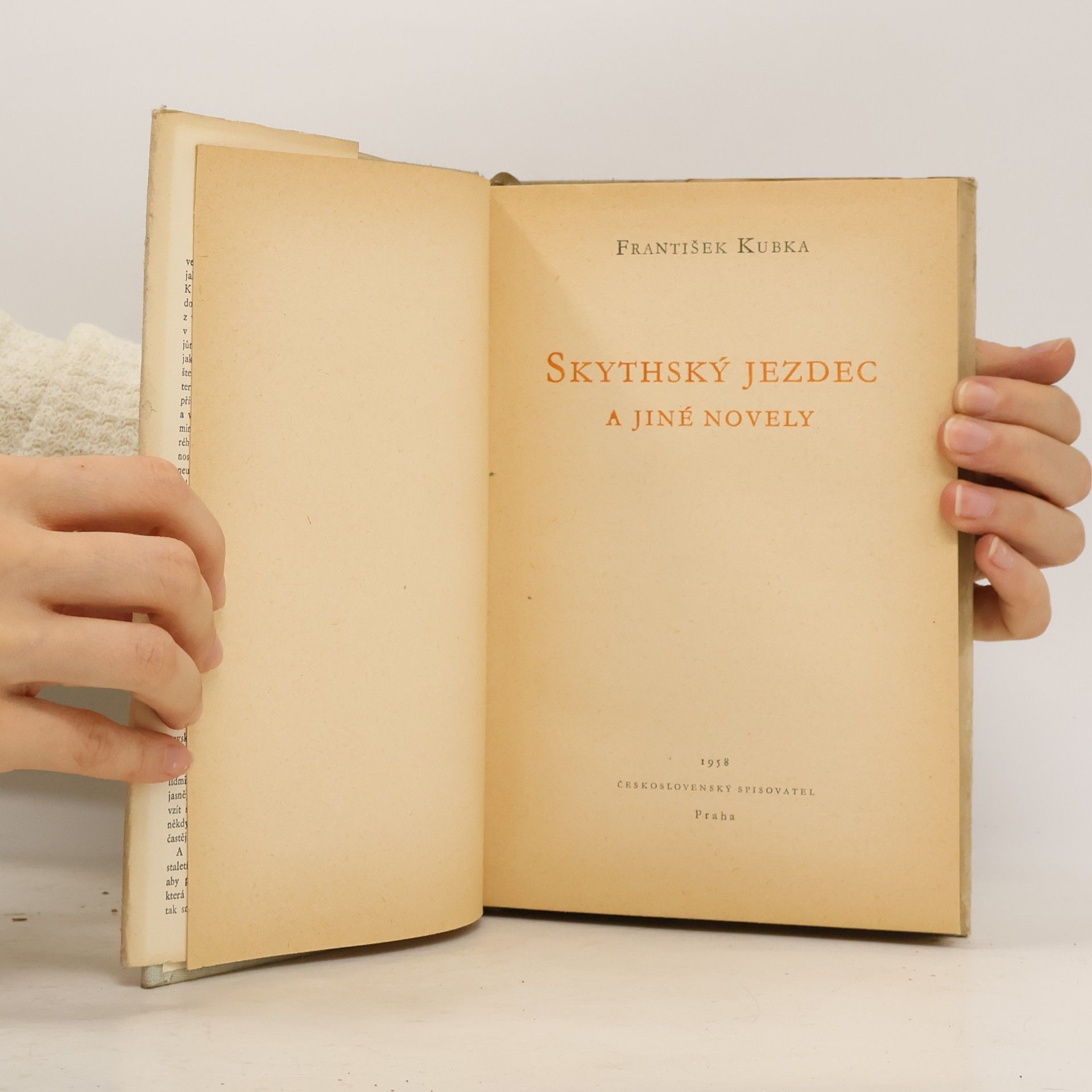 František Kubka Skythský jezdec a jiné novely