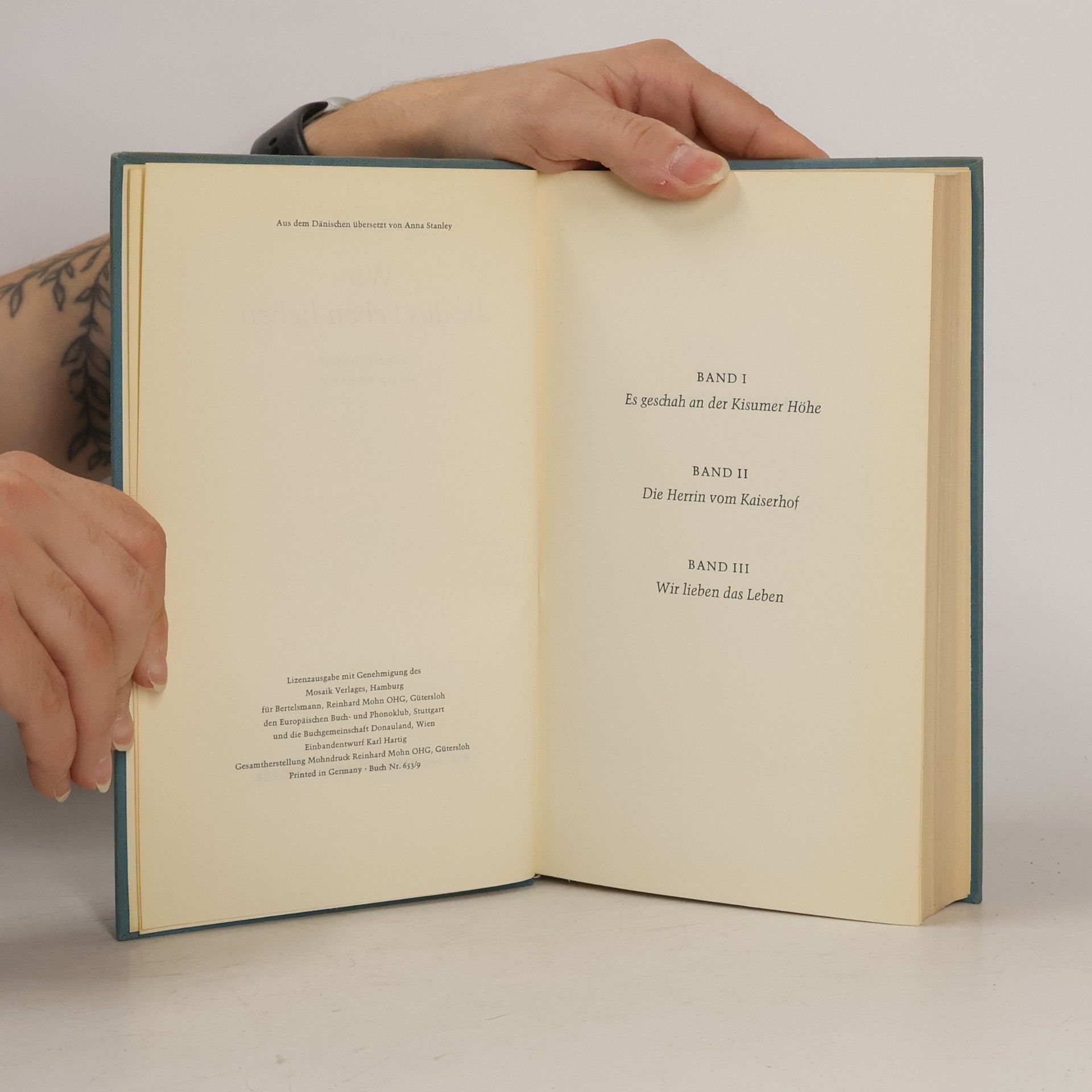 Karen Aabye Wir die das Leben lieben
