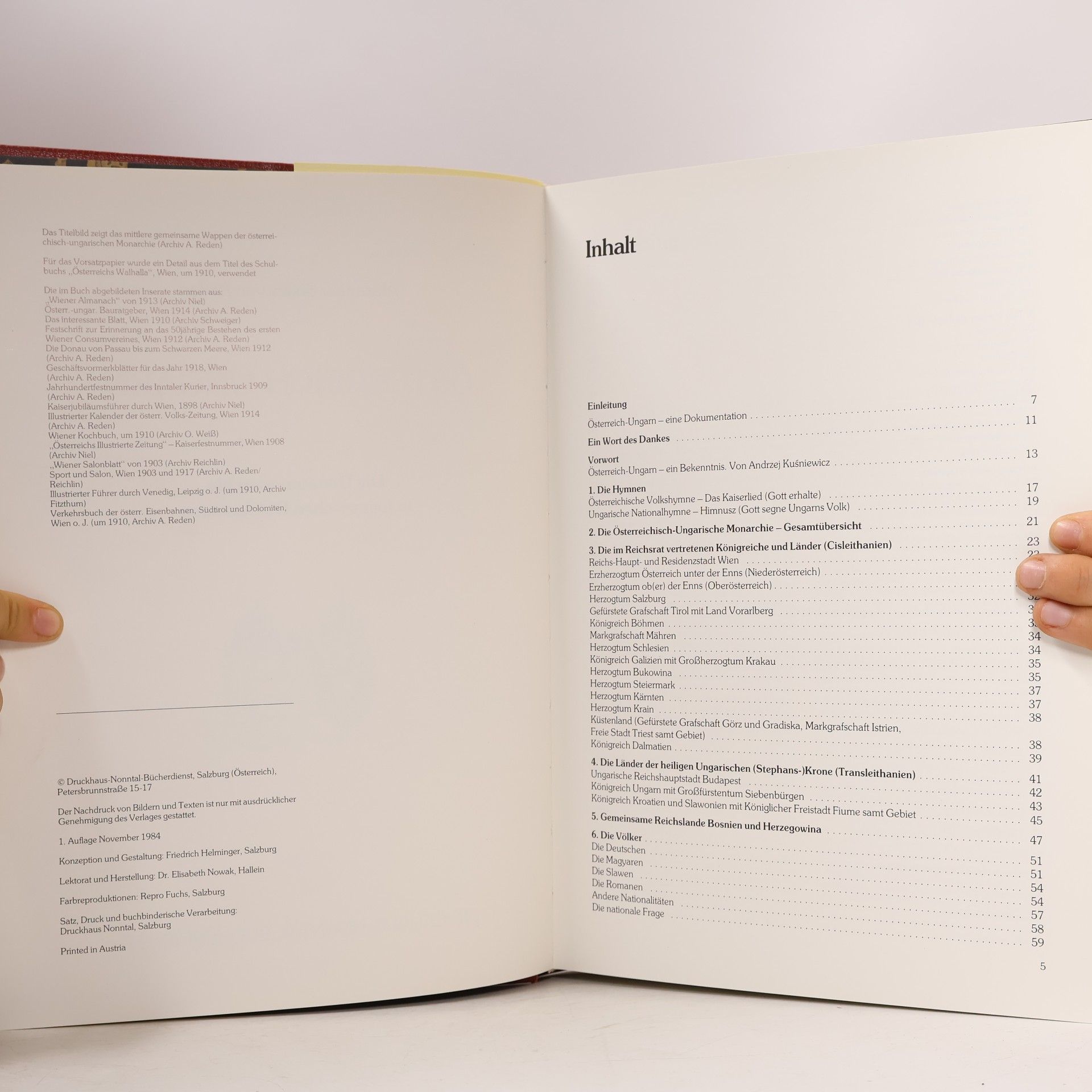Autorenkollektiv Österreich-Ungarn. Die Donaumonarchie in Historischen Dokumenten