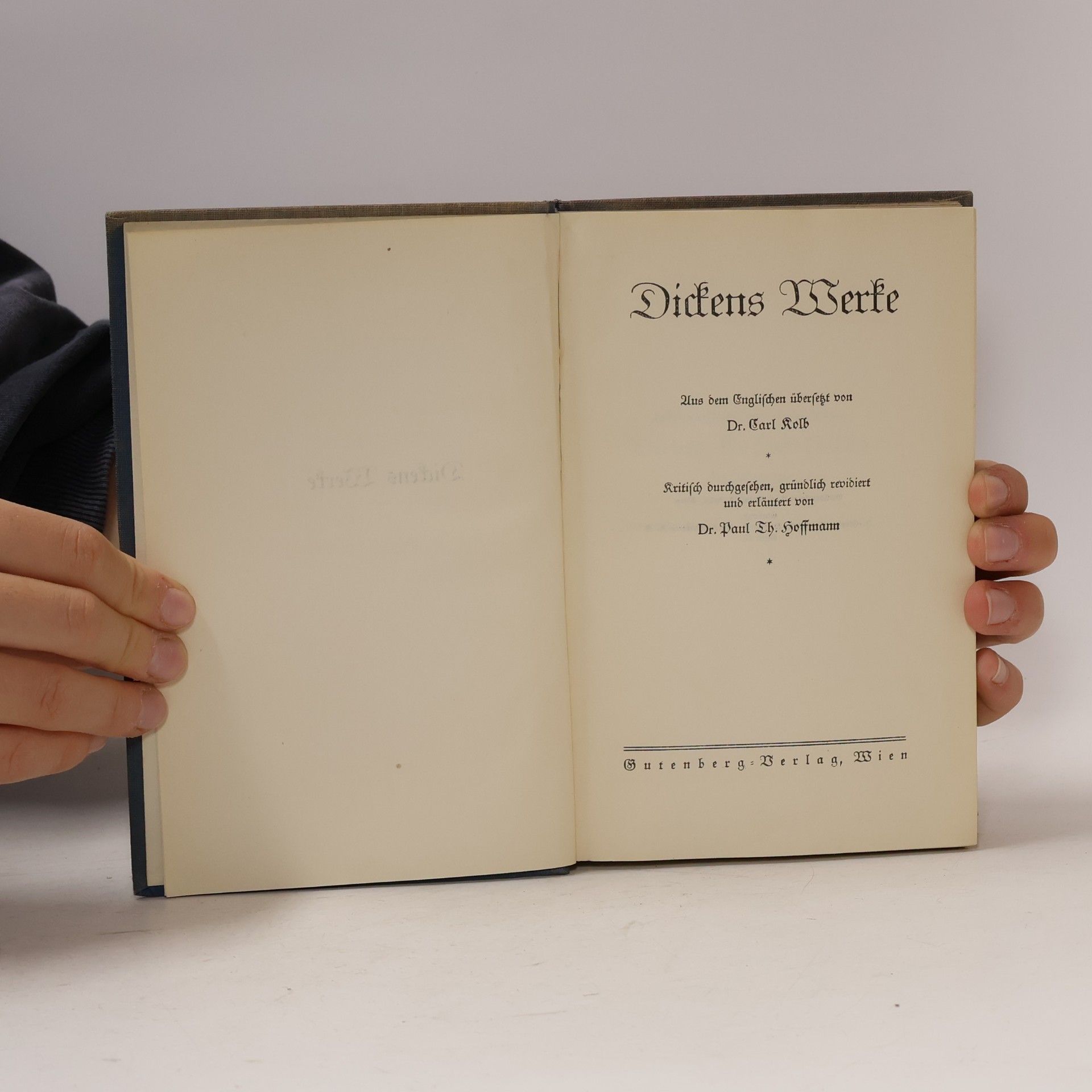 Charles Dickens Dickens Werke