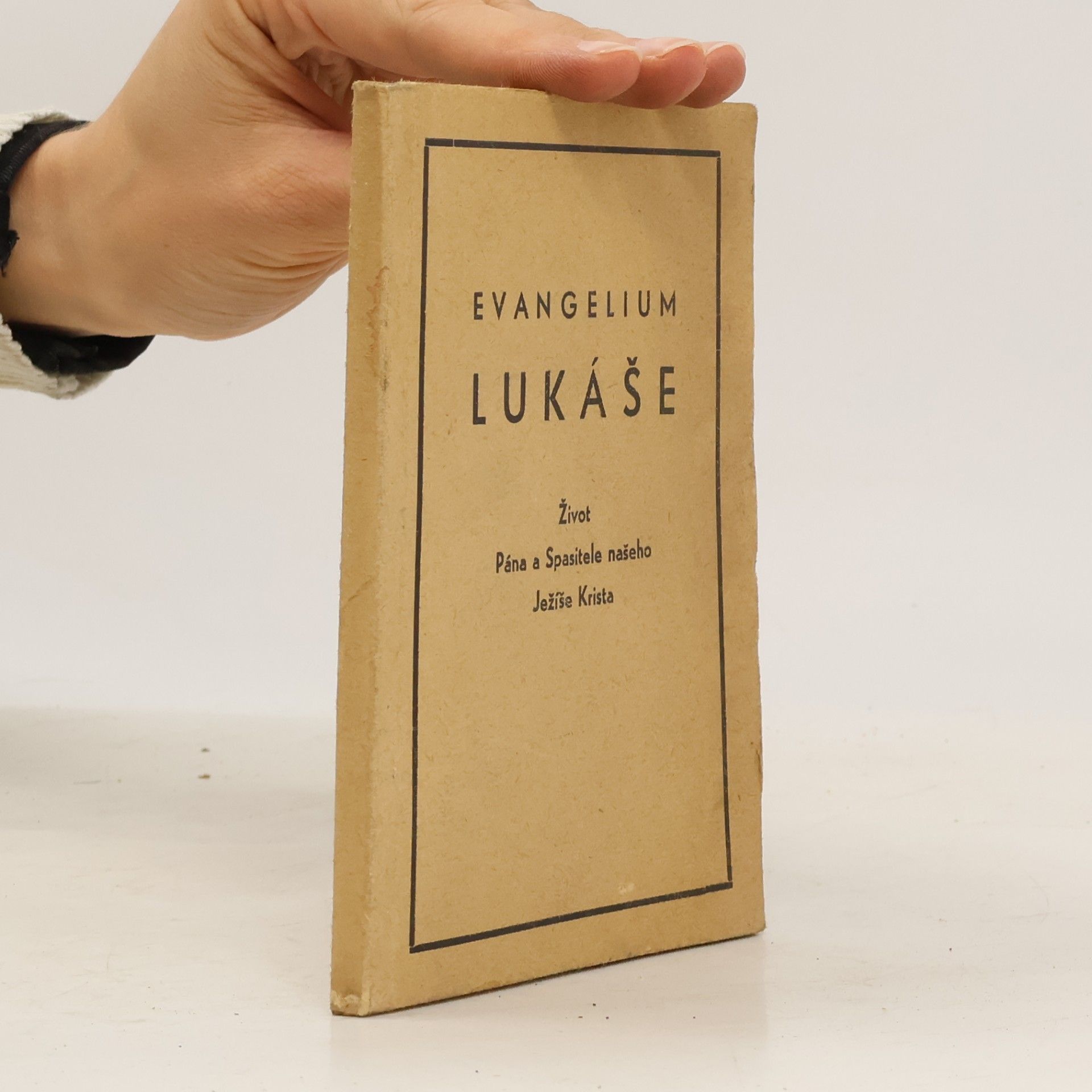 Lukáš Evangelium podle sepsání svatého Lukáše