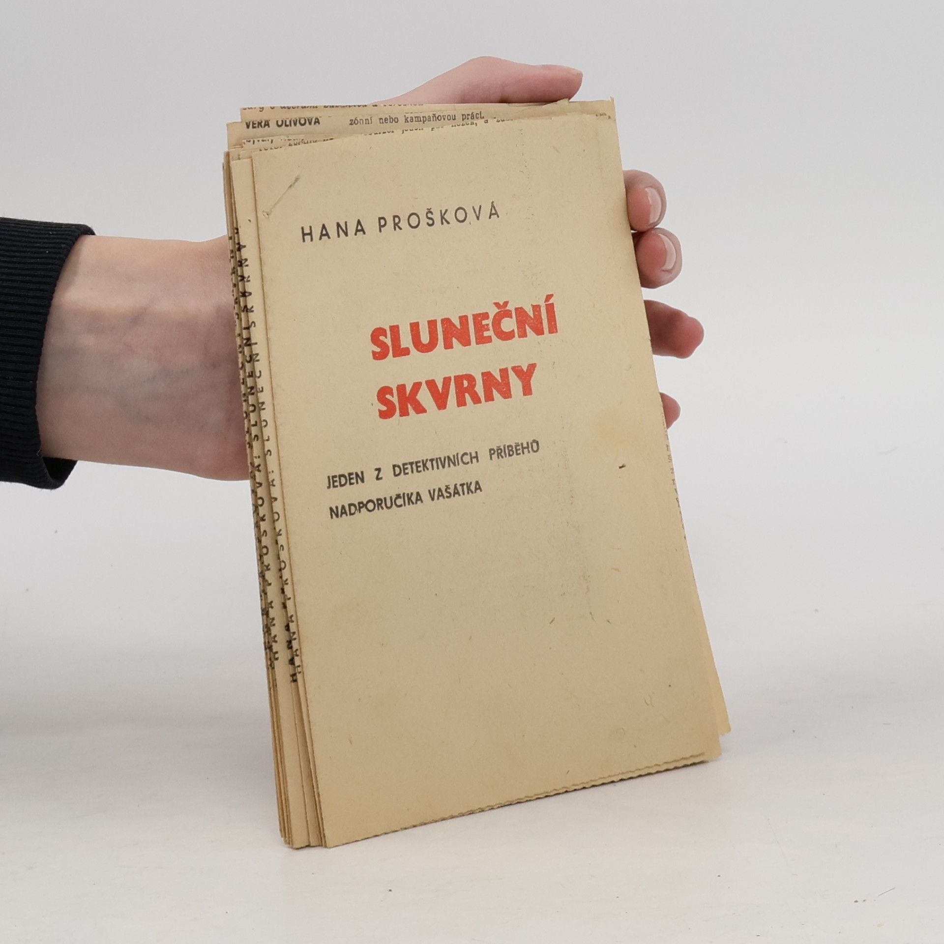 Hana Prošková Sluneční skvrny