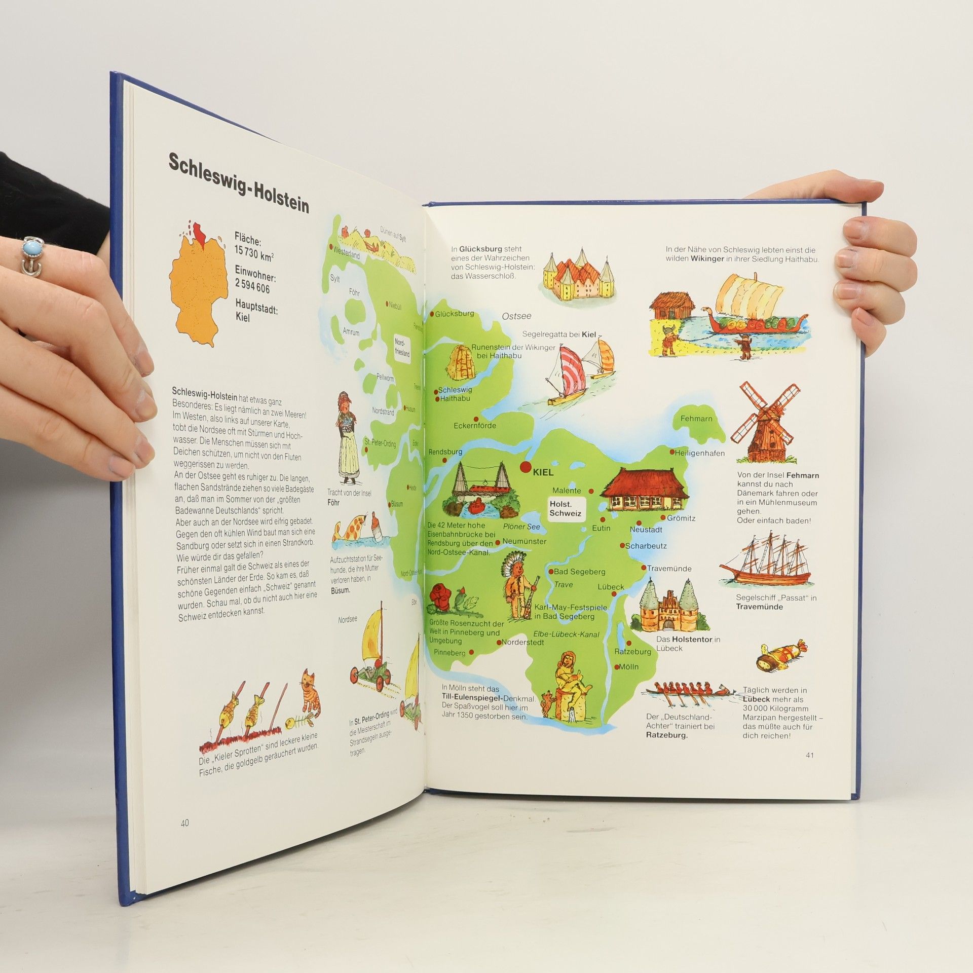 Dirk-Holger Teichmann Der große Deutschland Atlas für Kinder