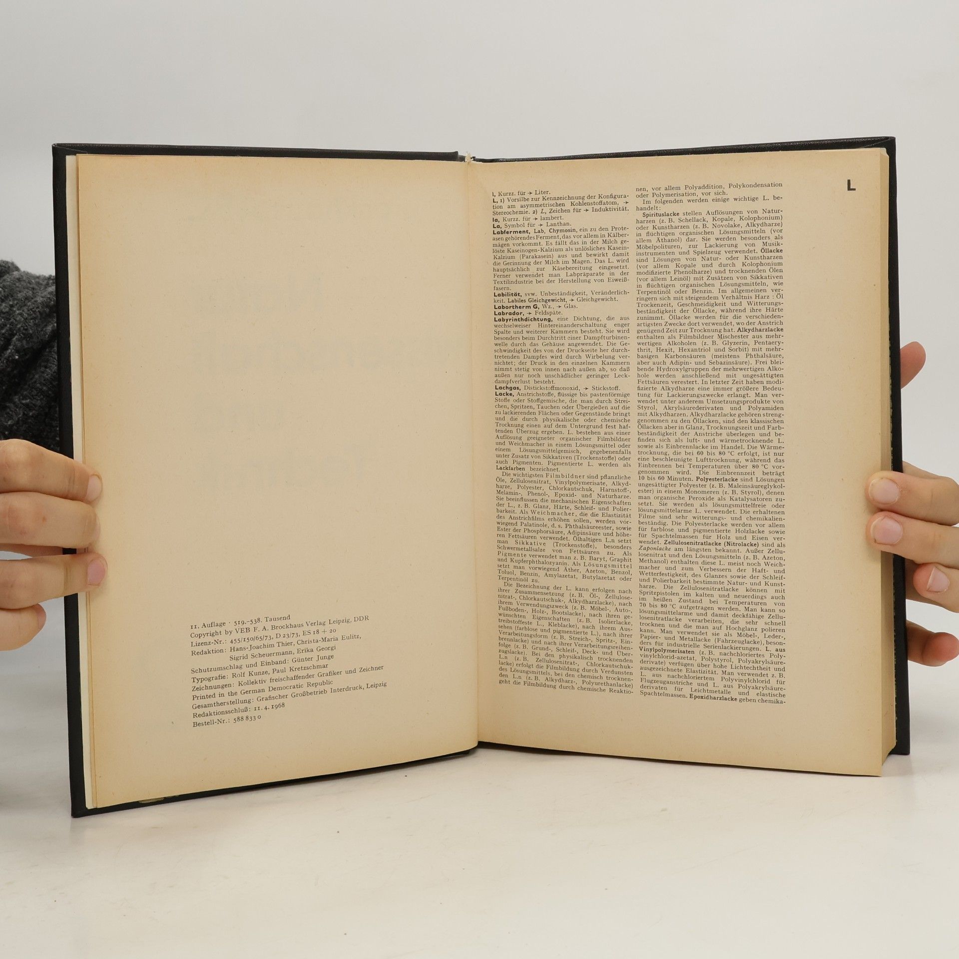Autorenkollektiv Brockhaus ABC. Naturwissenschaft und Technik. 2, L-Z