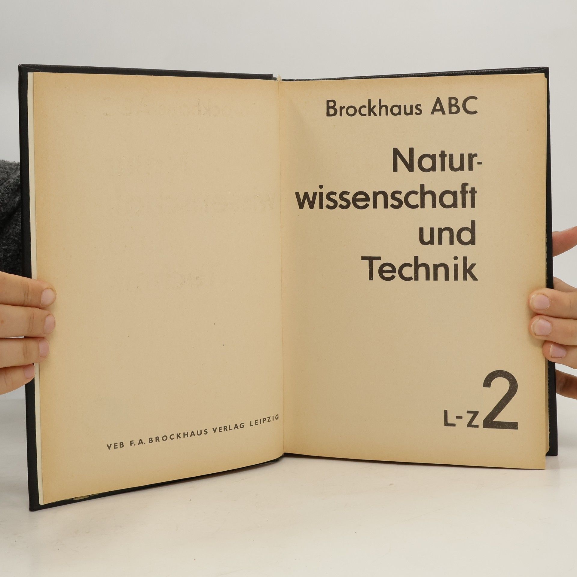 Autorenkollektiv Brockhaus ABC. Naturwissenschaft und Technik. 2, L-Z