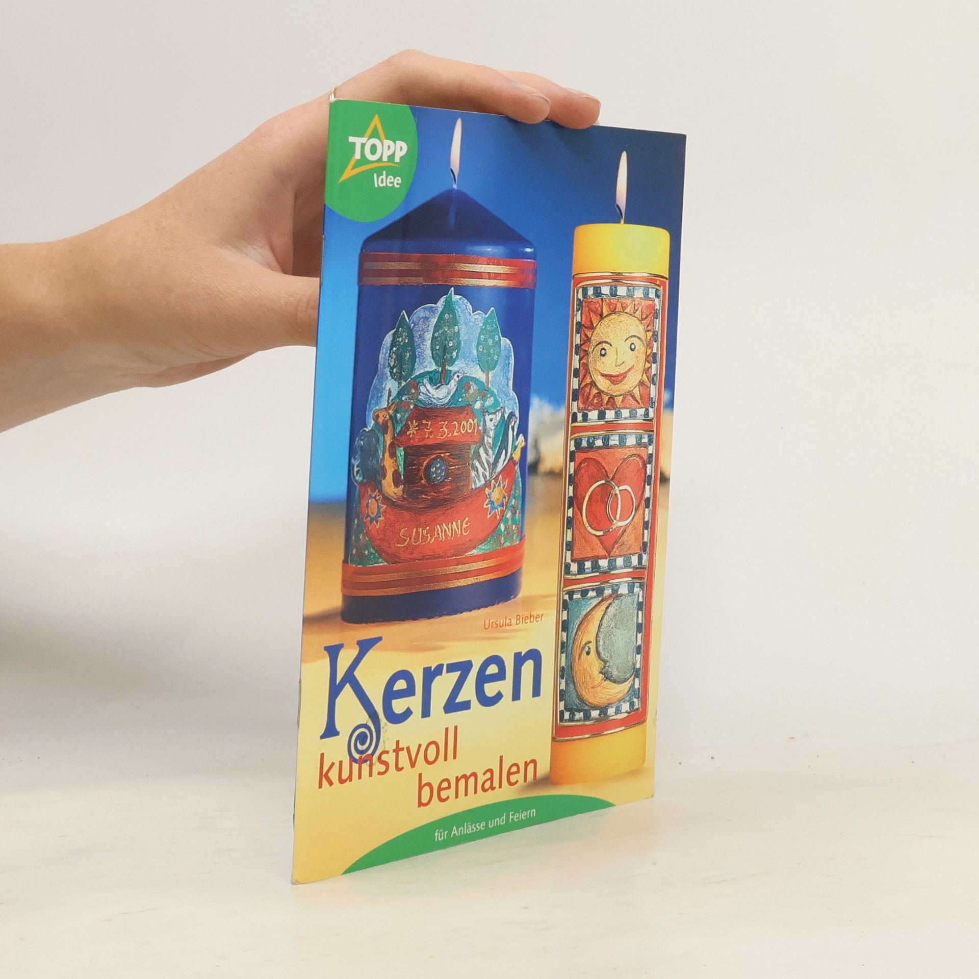 Kerzen kunstvoll bemalen