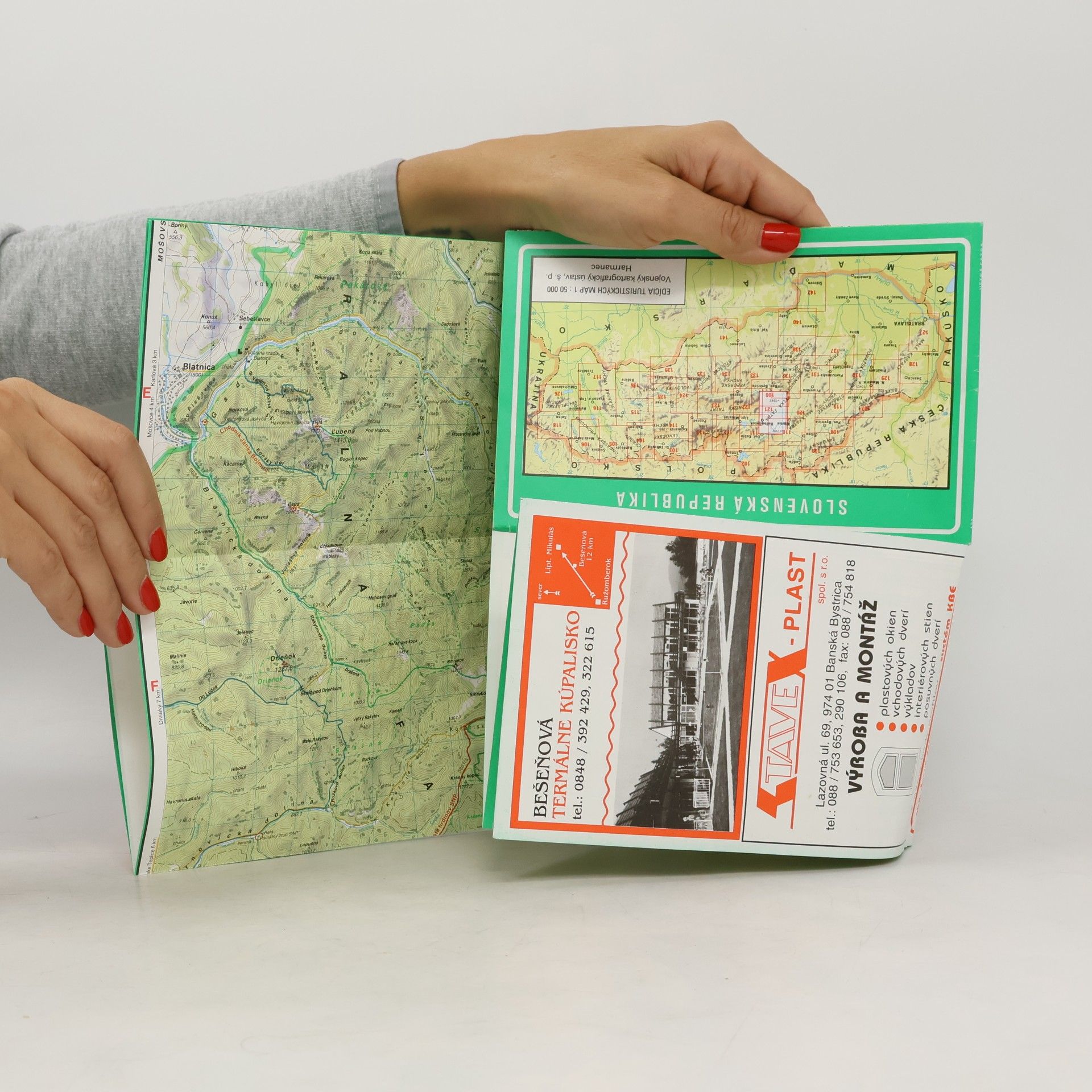Kolektiv autorů Veľká Fatra. Turistická mapa 1:50 000