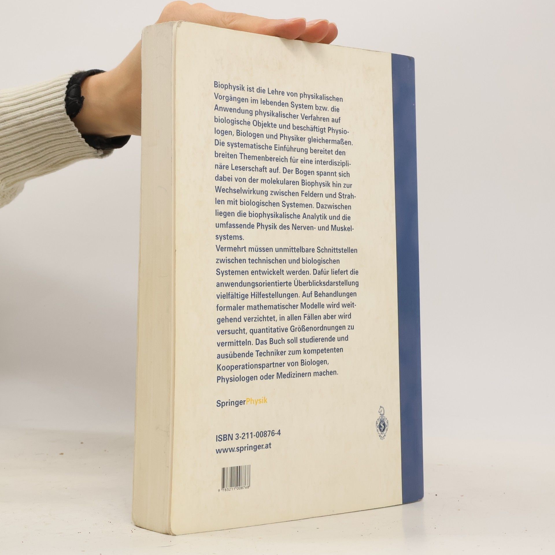 Helmut Pfützner Angewandte Biophysik (German Edition)