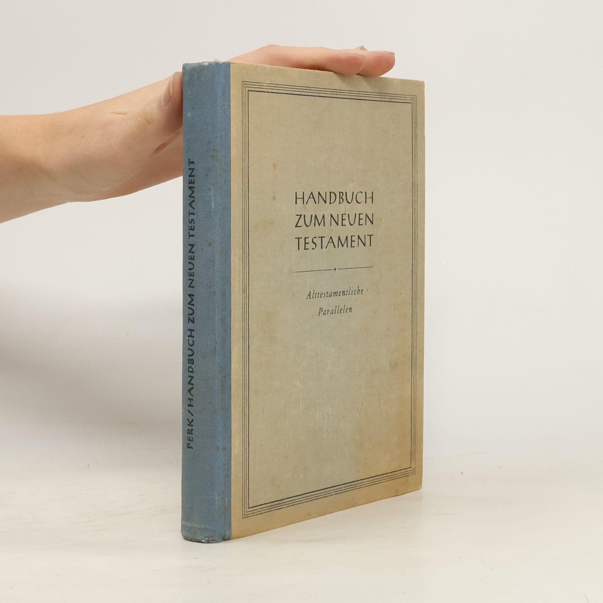 Handbuch zum neuen Testament 7