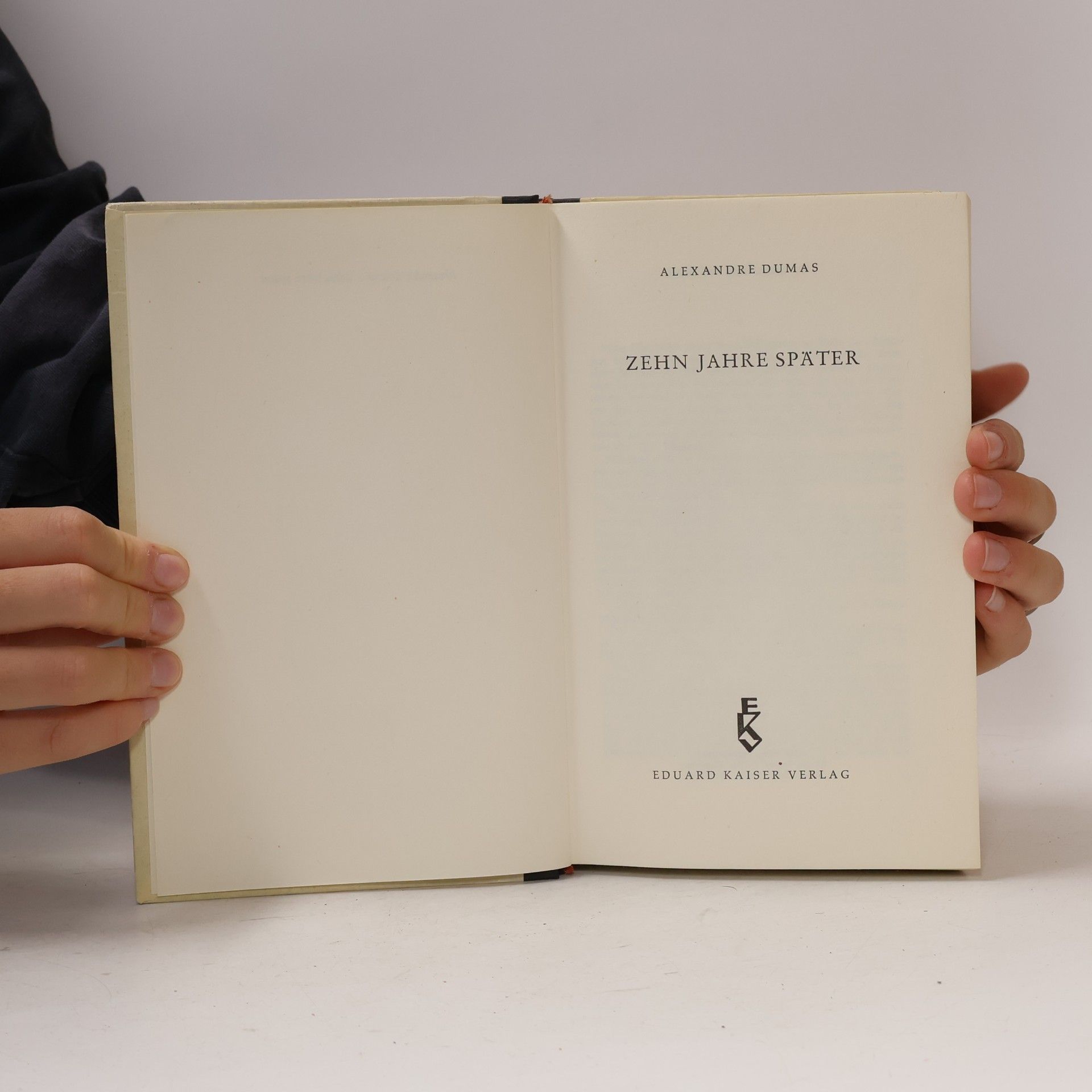 Alexandre Dumas der Ältere Zehn Jahre später