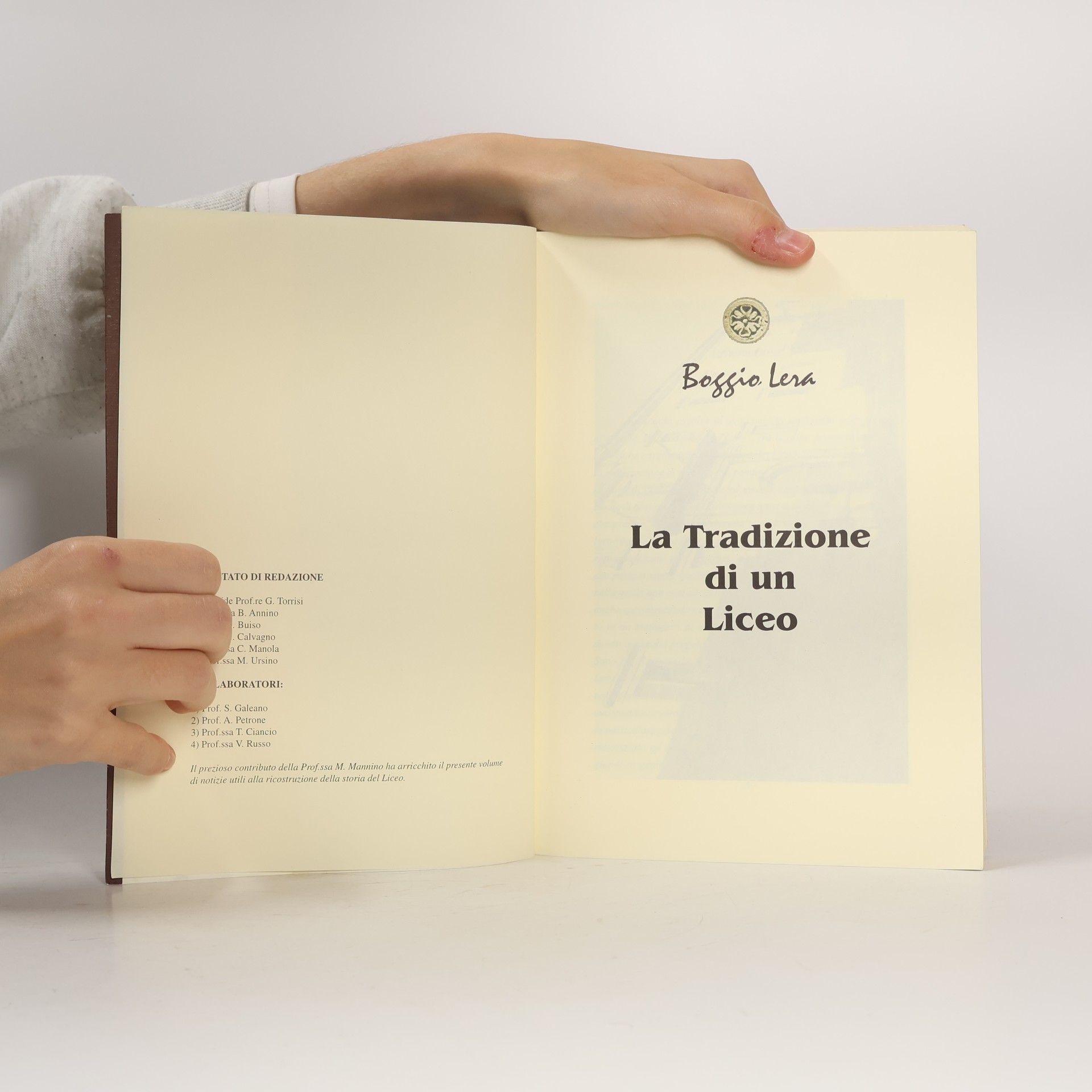 Autorenkollektiv Boggio Lera. La tradizione di un liceo