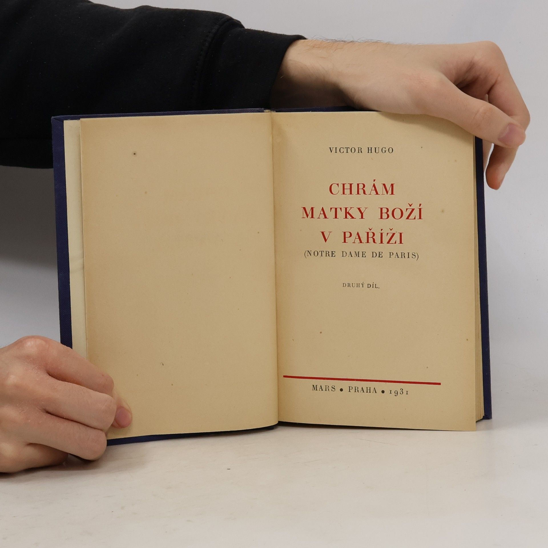 Victor Hugo Chrám Matky Boží v Paříži II.