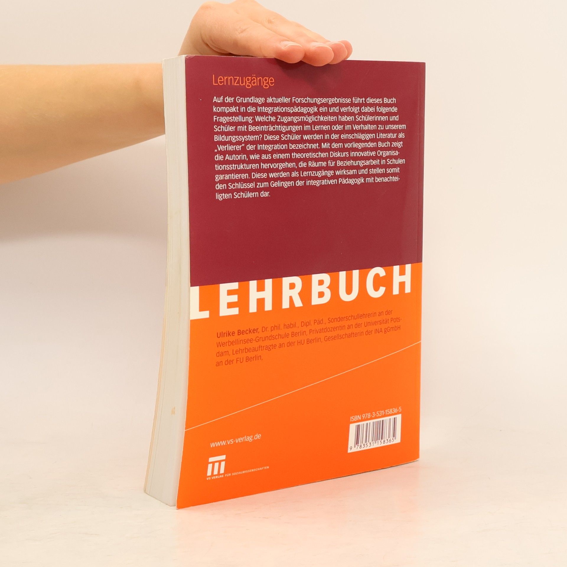Ulrike Becker Lernzugänge - Lehrbuch