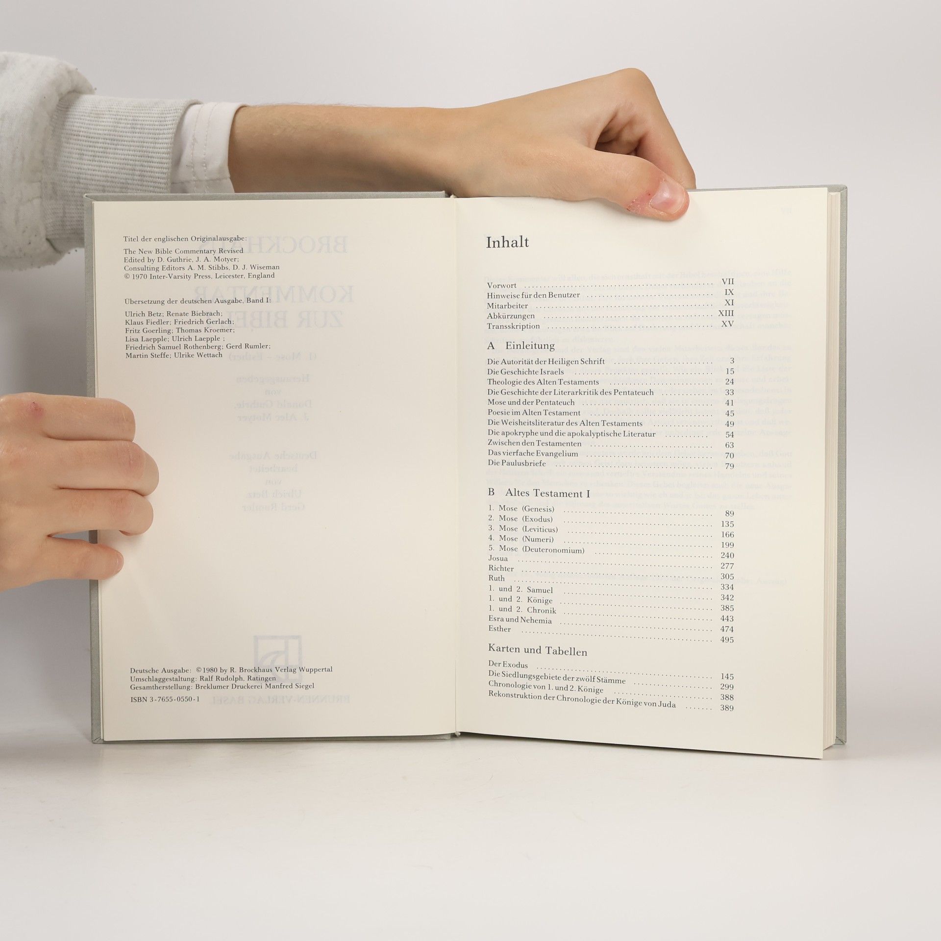D. Guthrie Brockhaus Kommentar zur Bibel 1