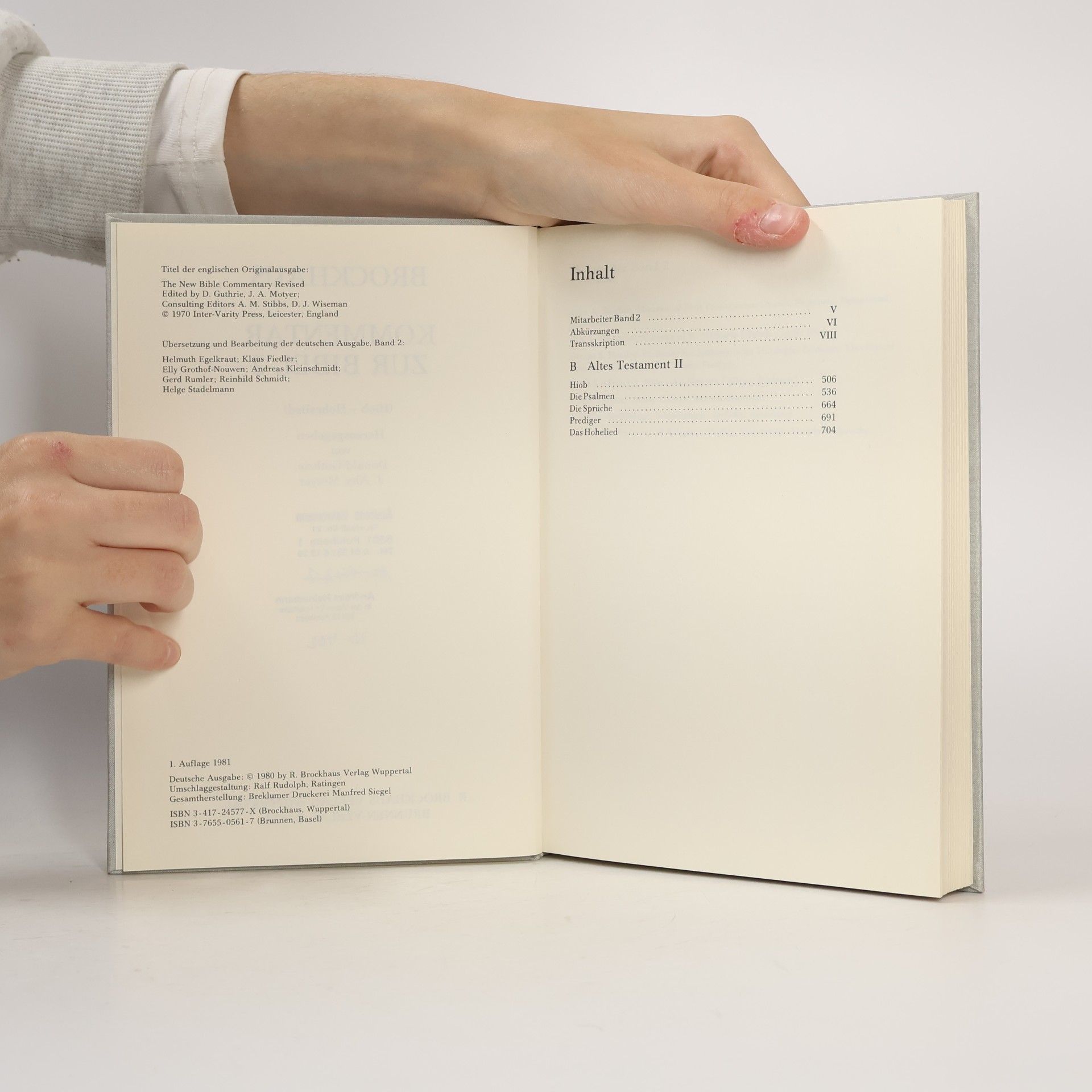 D. Guthrie Brockhaus Kommentar zur Bibel 2