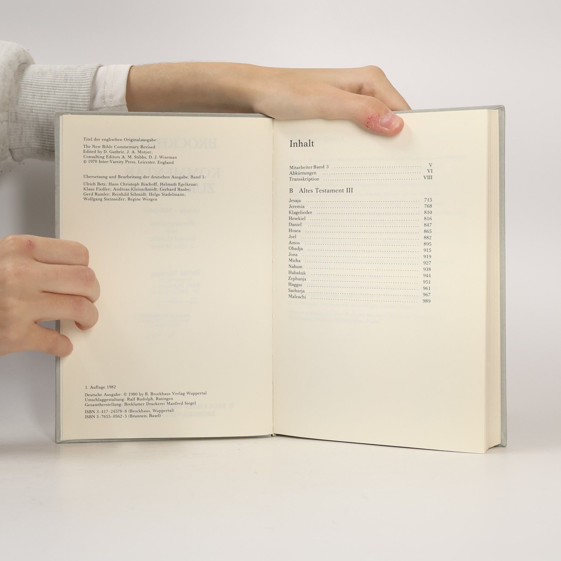 D. Guthrie Brockhaus Kommentar zur Bibel 3