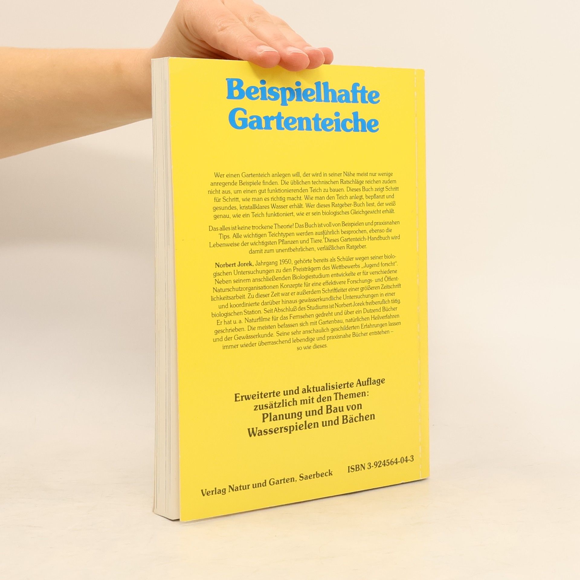 Norbert Jorek Beispielhafte Gartenteiche