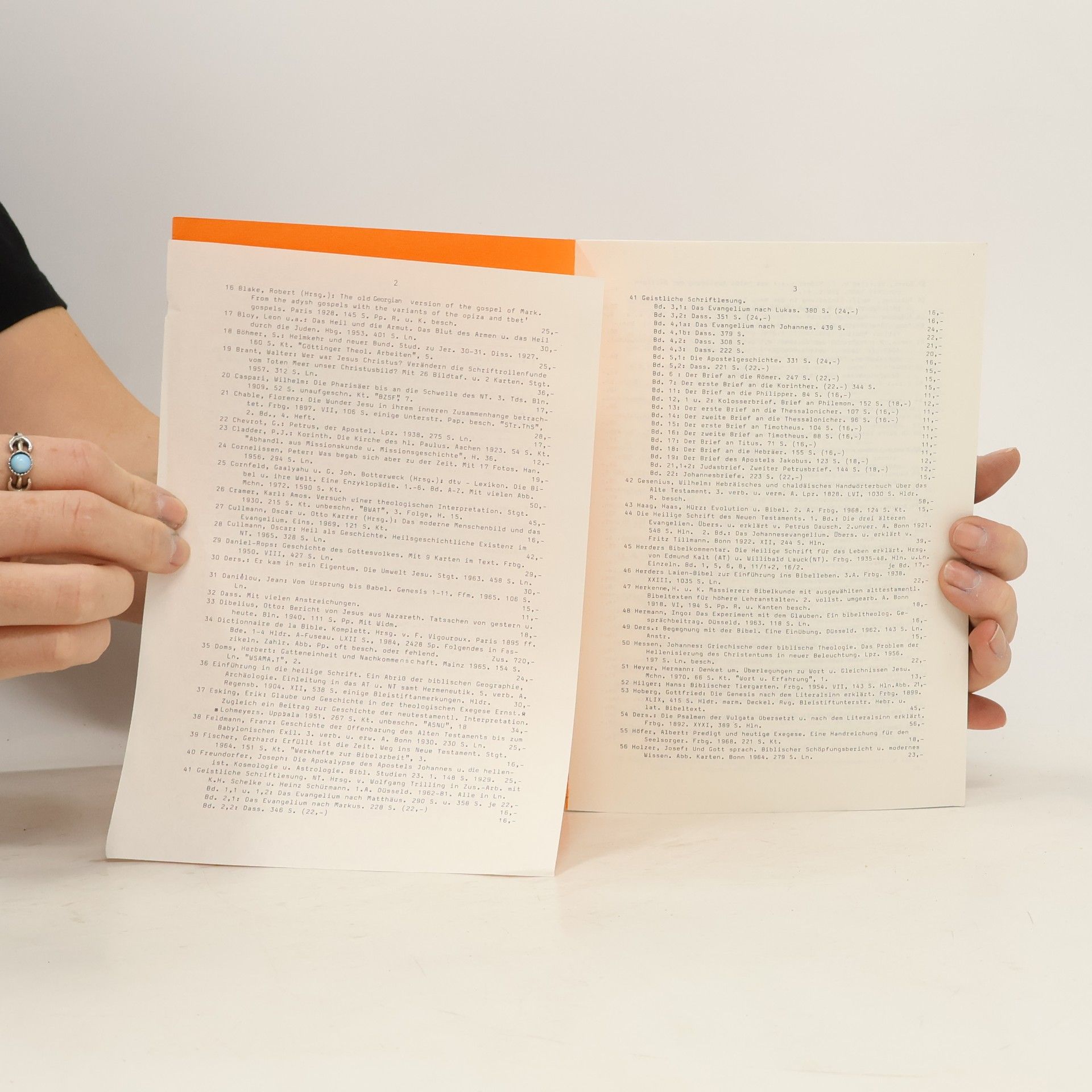 kolektiv Theologisches Antiquariat. Katalog 5