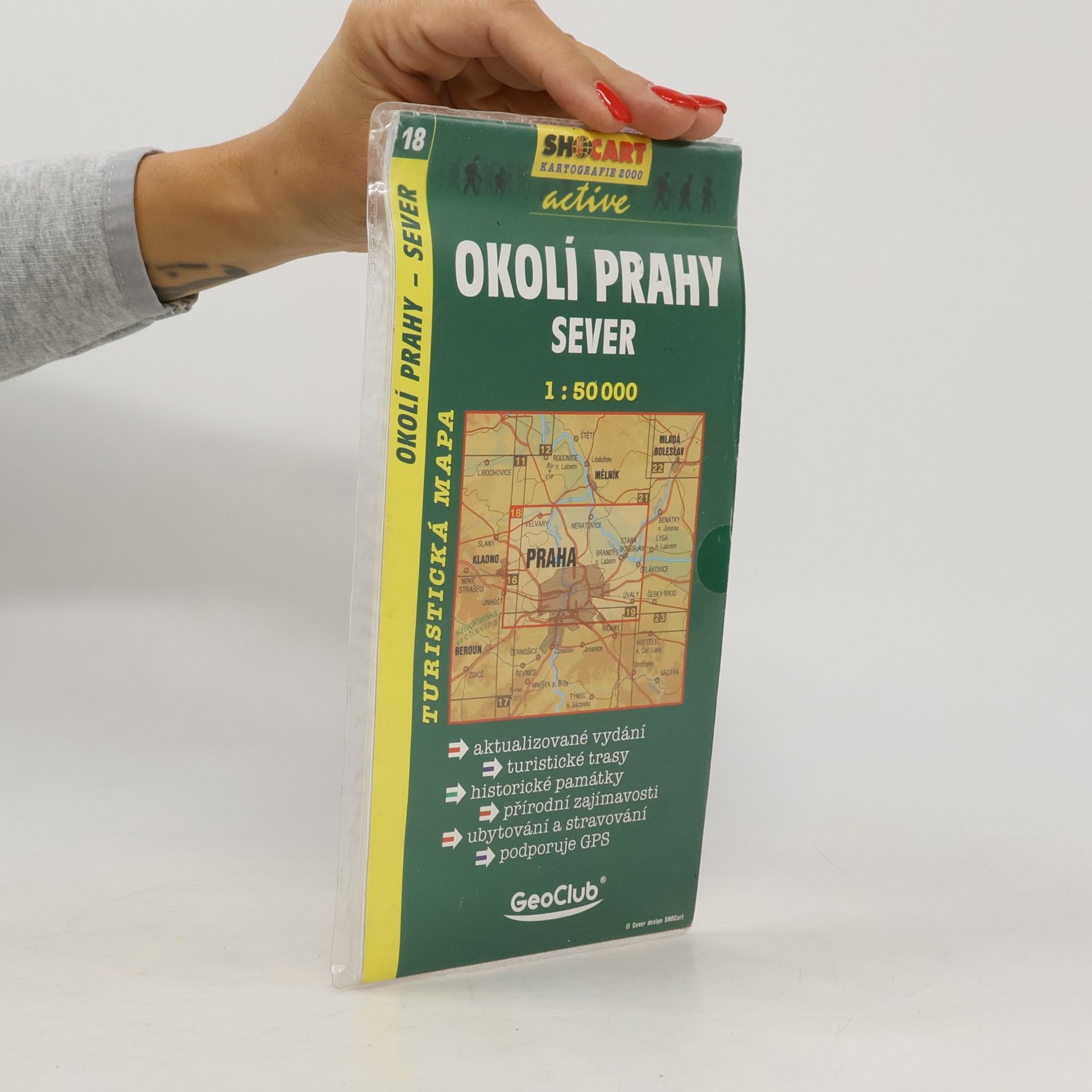 Various authors Okolí Prahy-sever 1:50T - turist .mapa
