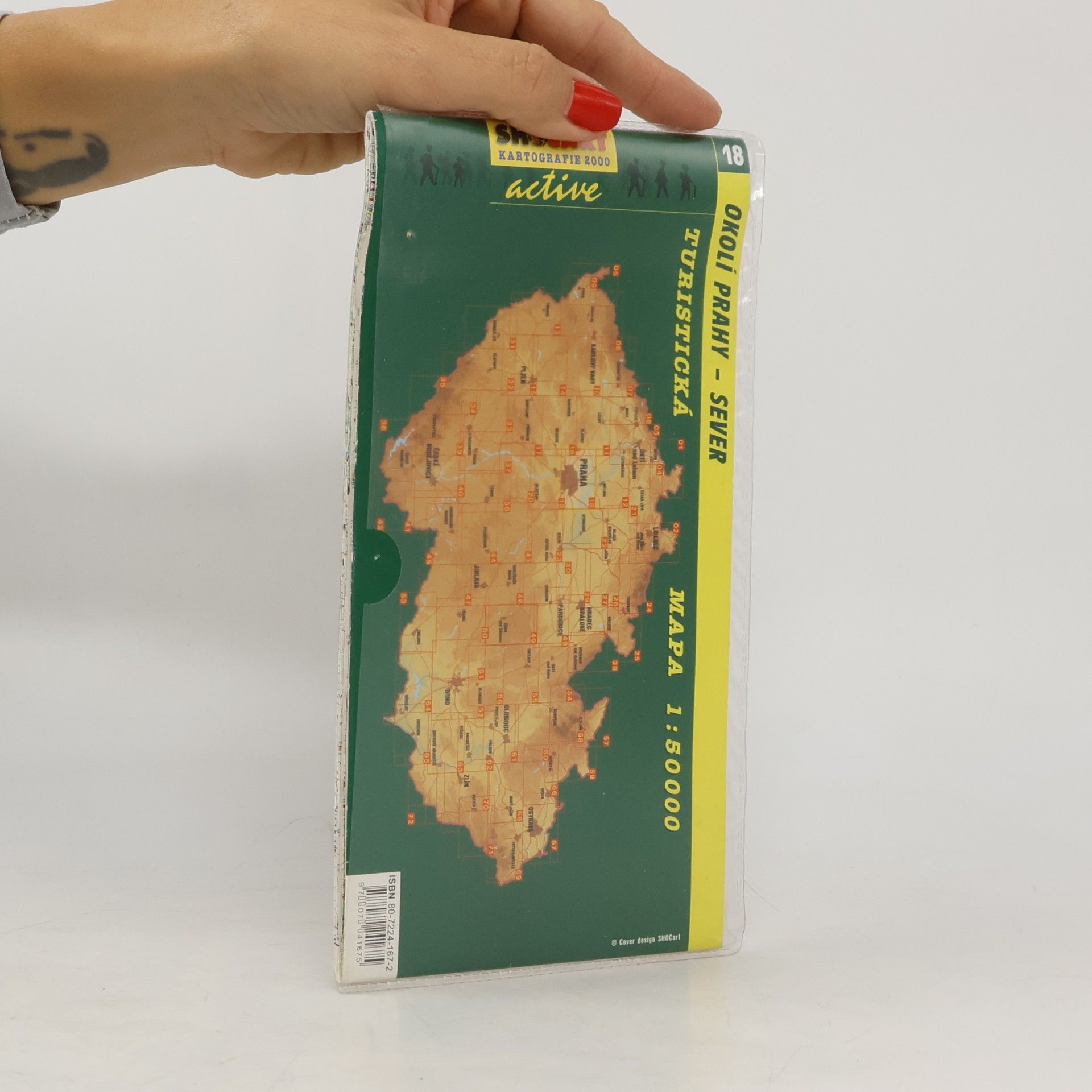 Various authors Okolí Prahy-sever 1:50T - turist .mapa