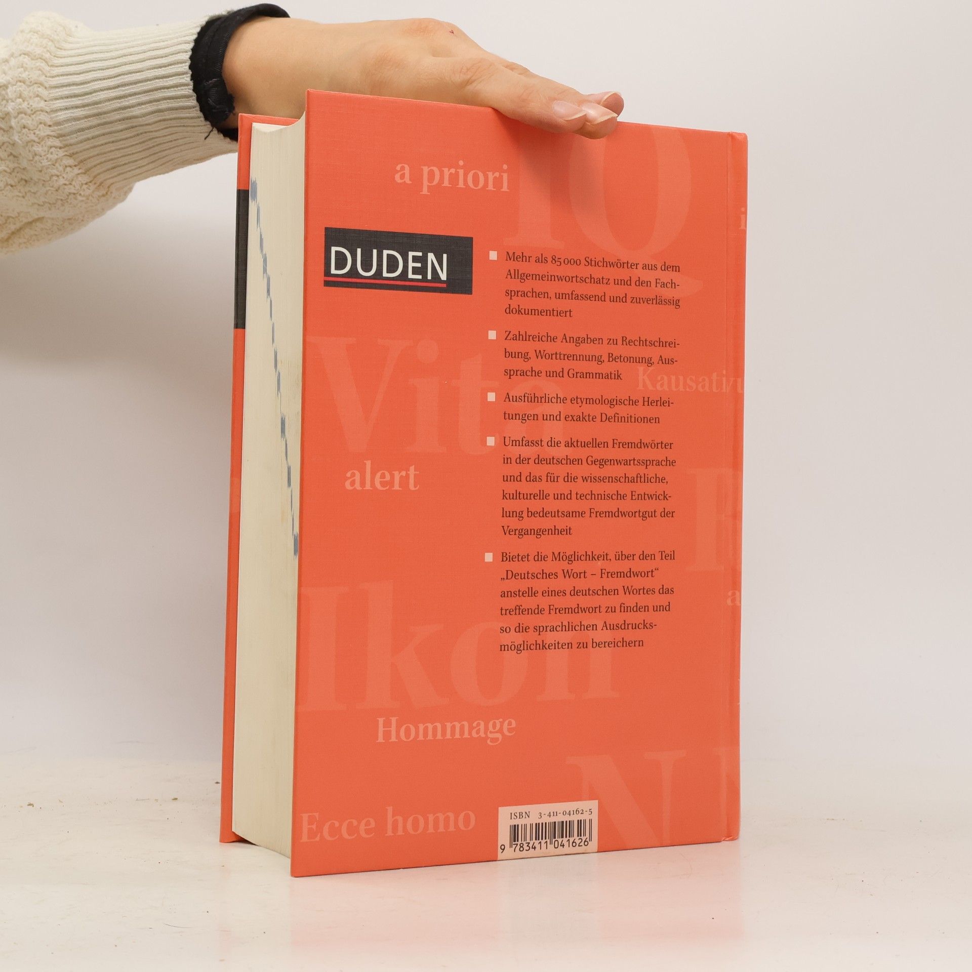 Dieter Baer Duden, Das große Fremdwörterbuch
