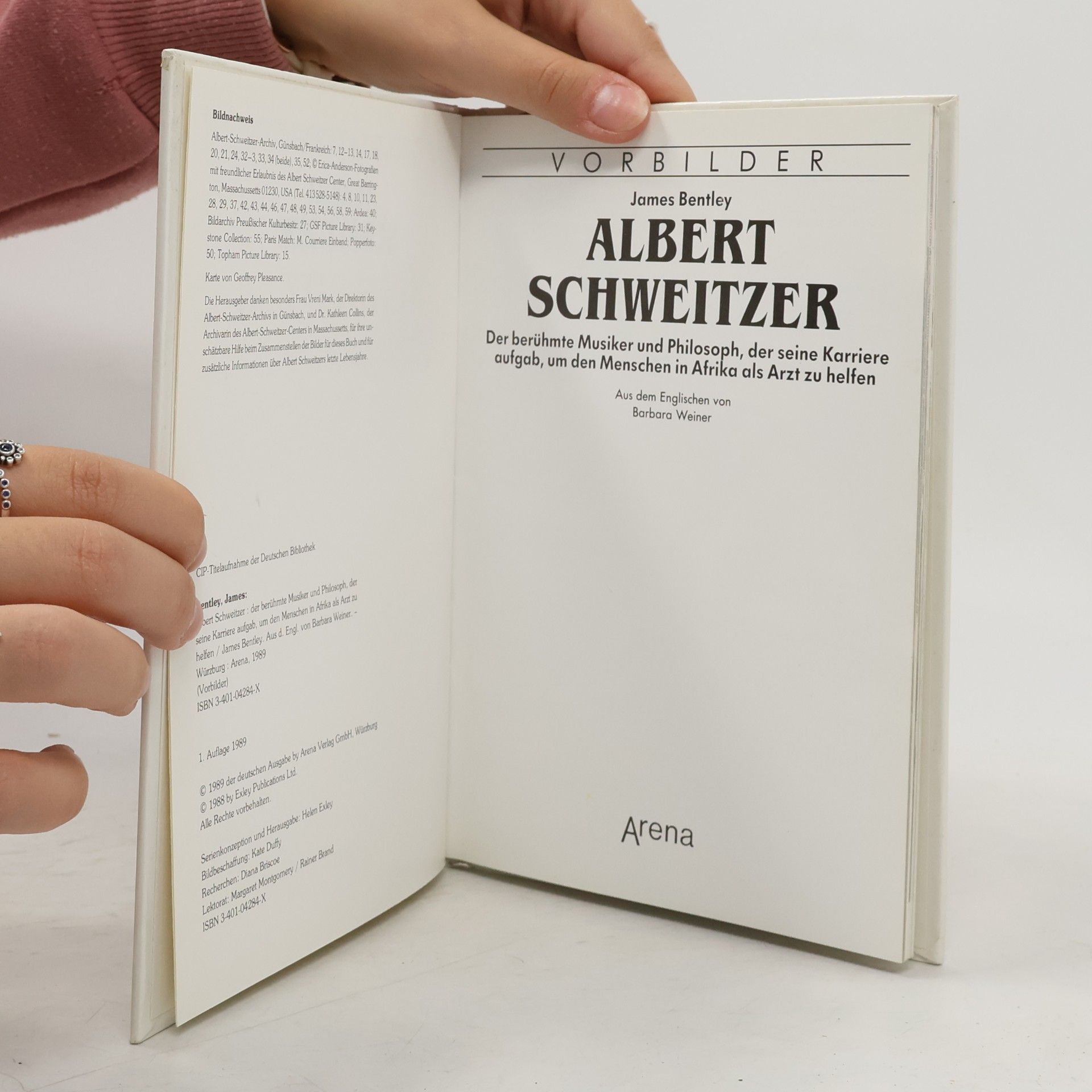 James Bentley Albert Schweitzer