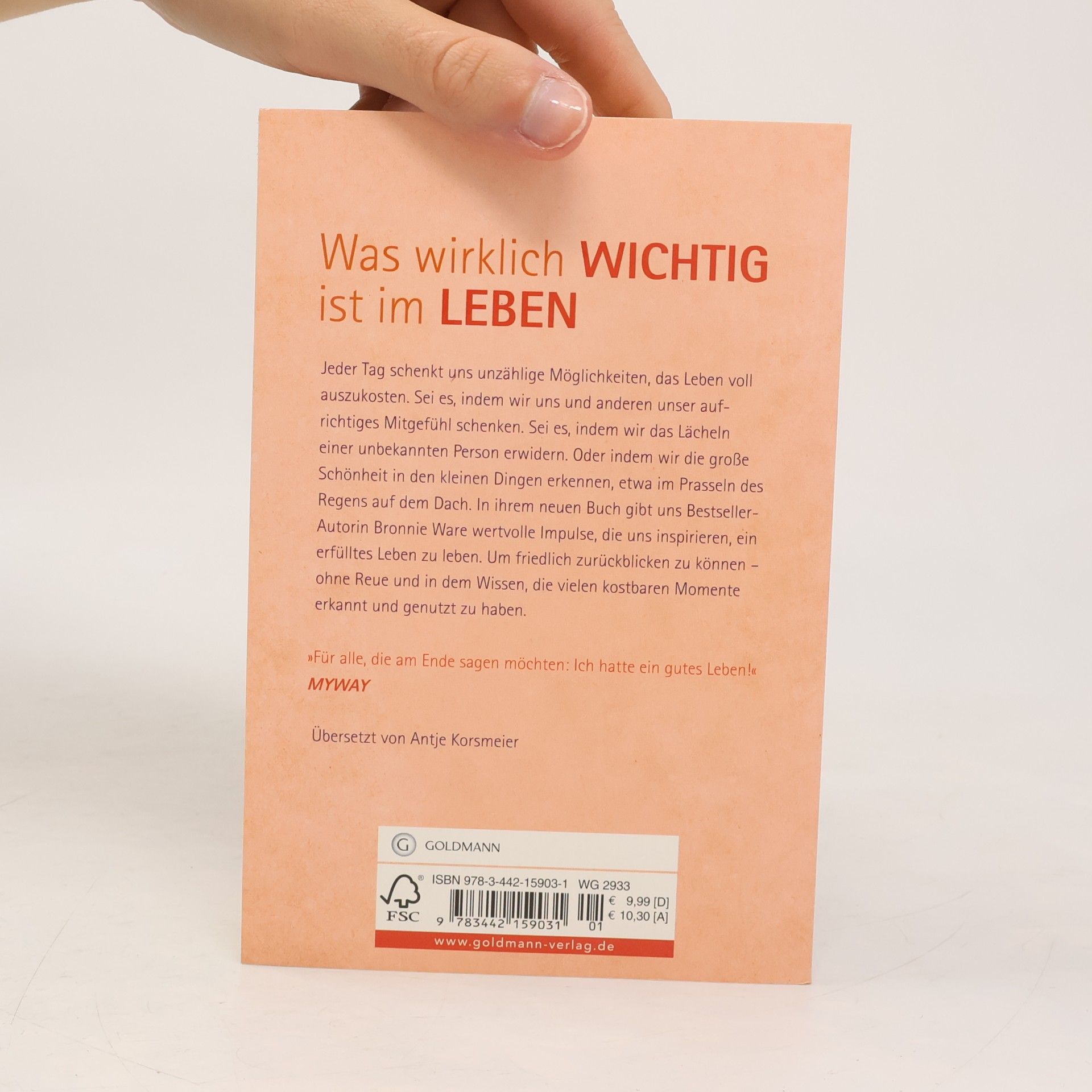 Bronnie Ware Leben ohne Reue