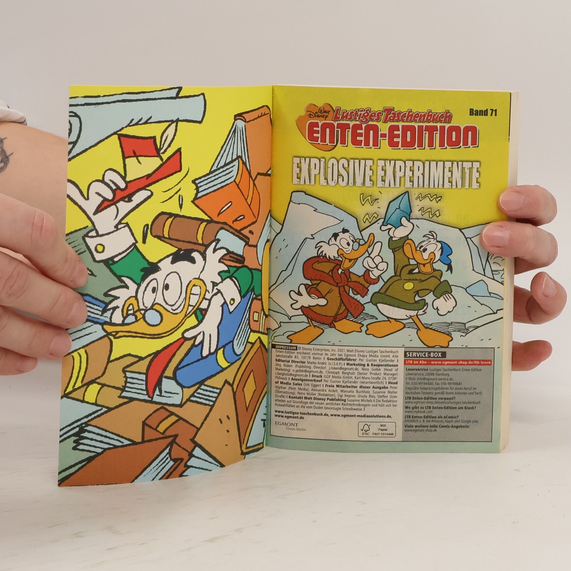 Walt Disney Lustiges Taschenbuch Enten-Edition, Band 71